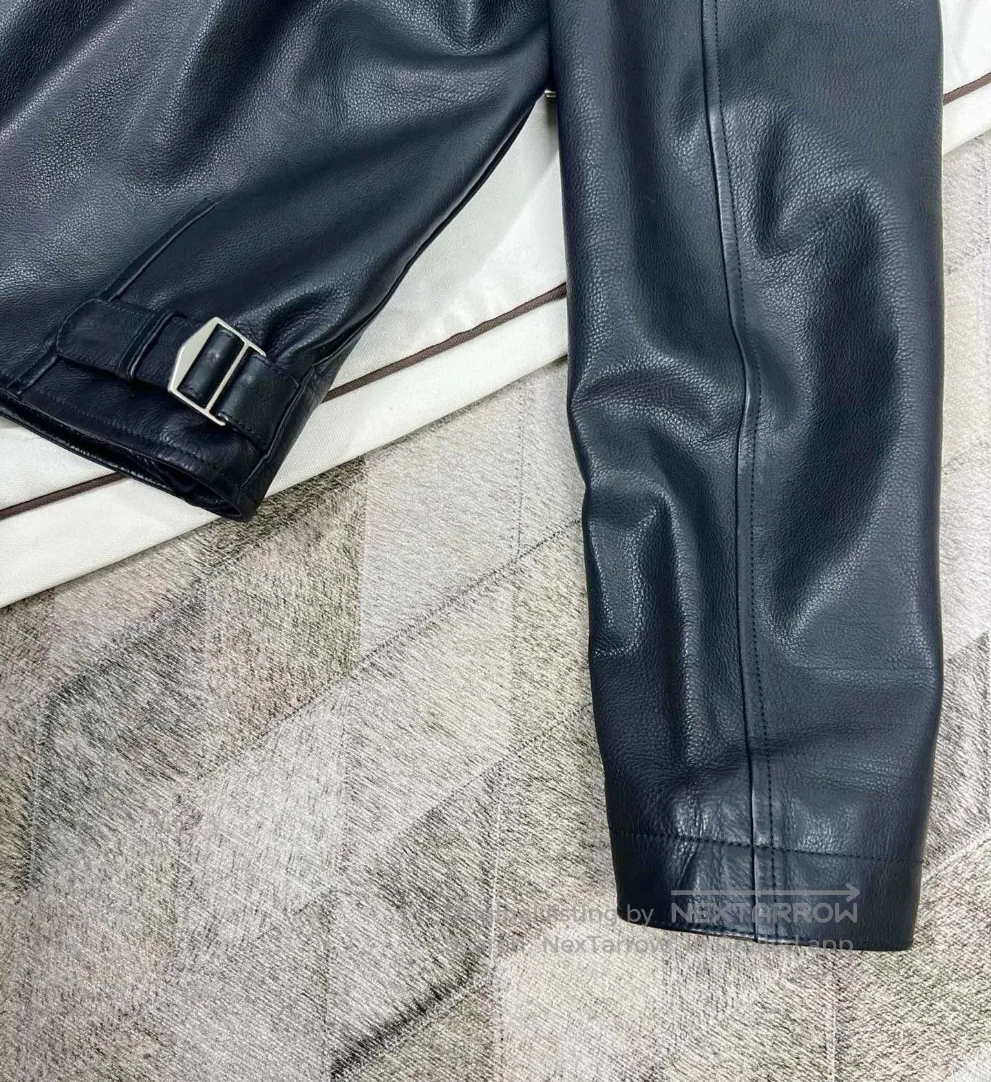Hermes Hermes Pilot Leather Jacket with Fur Collar. Size US XL / EU 56 / 4 - 6 Thumbnail