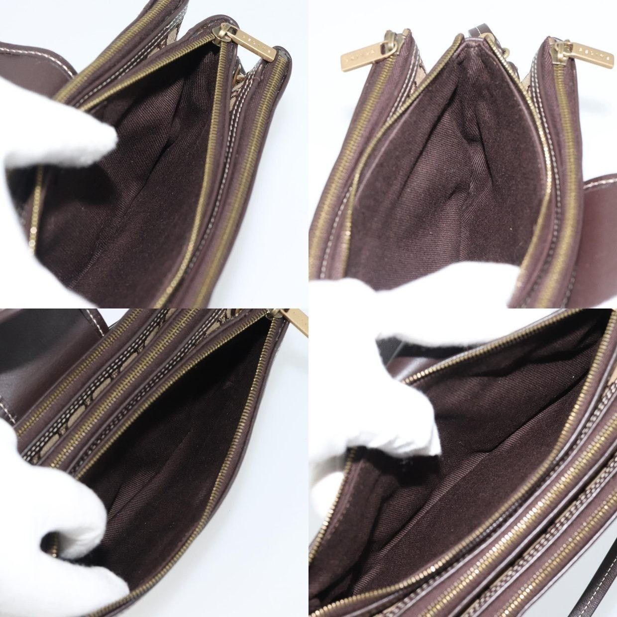 Celine Celine Macadam Classic Bag Brown Handbag Size ONE SIZE - 12 Thumbnail