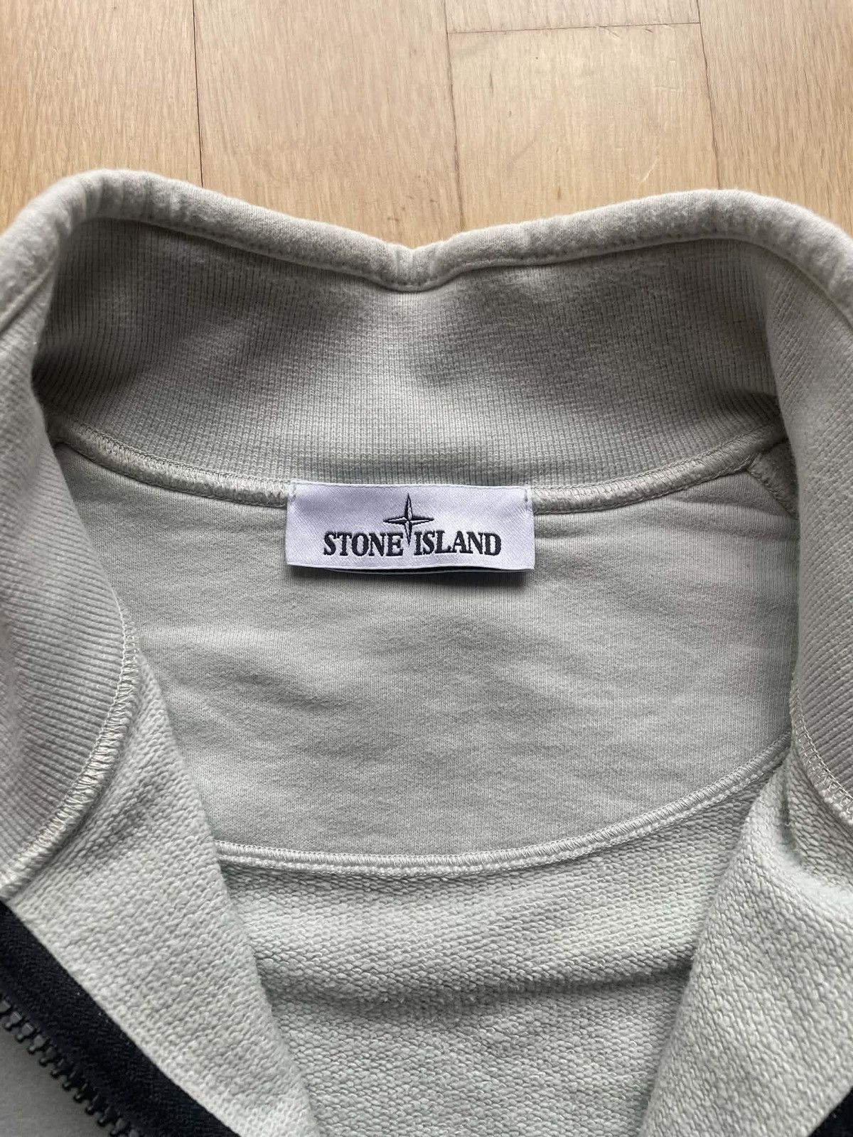 Stone Island Stone island quarter zip half zip with patch LAST DROP Size US L / EU 52-54 / 3 - 4 Thumbnail