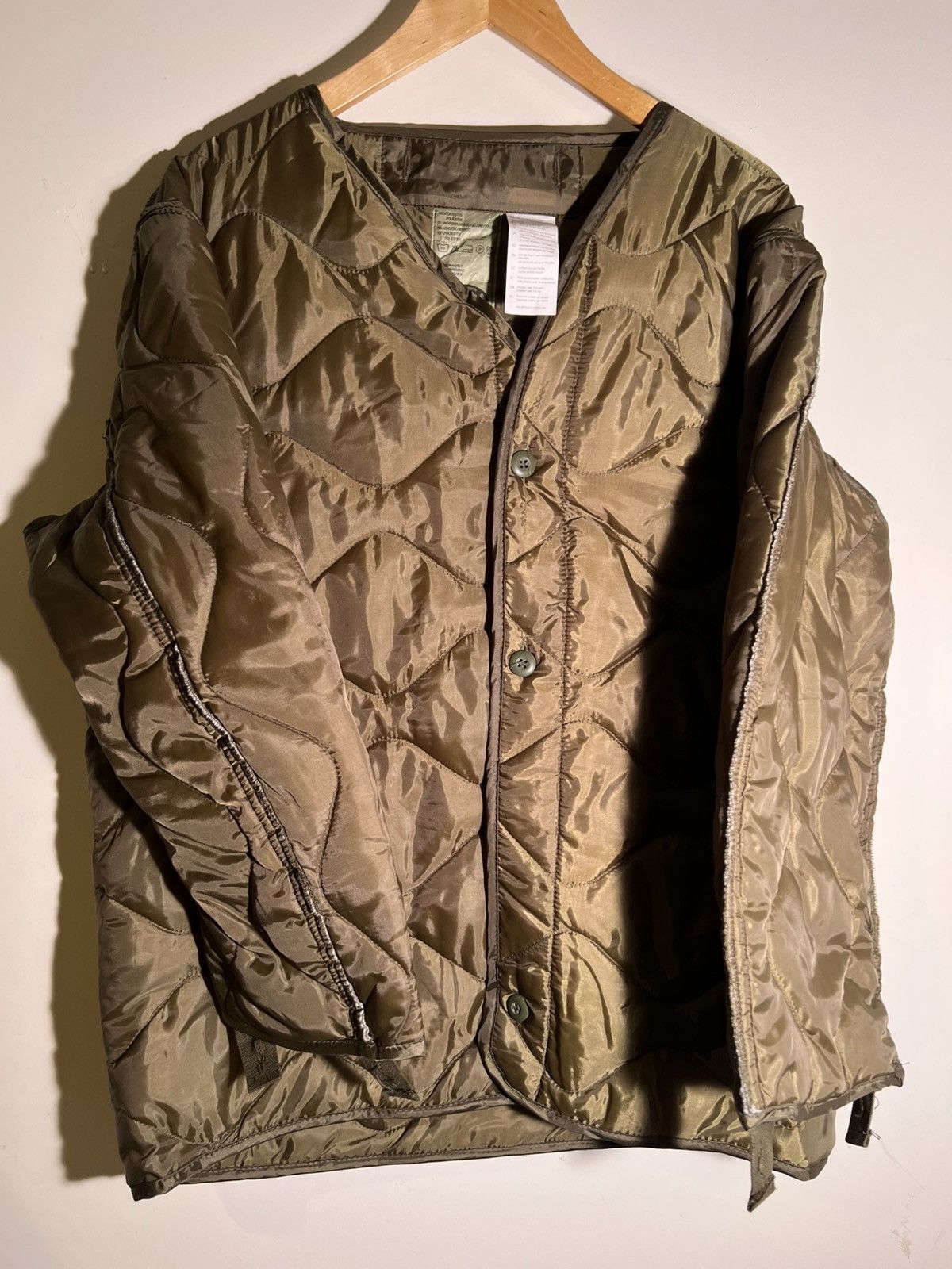 Vintage Y2K 2000’s VTG Vintage Mil-Tec Military Retro Liner Jacket Size US L / EU 52-54 / 3 - 1 Thumbnail