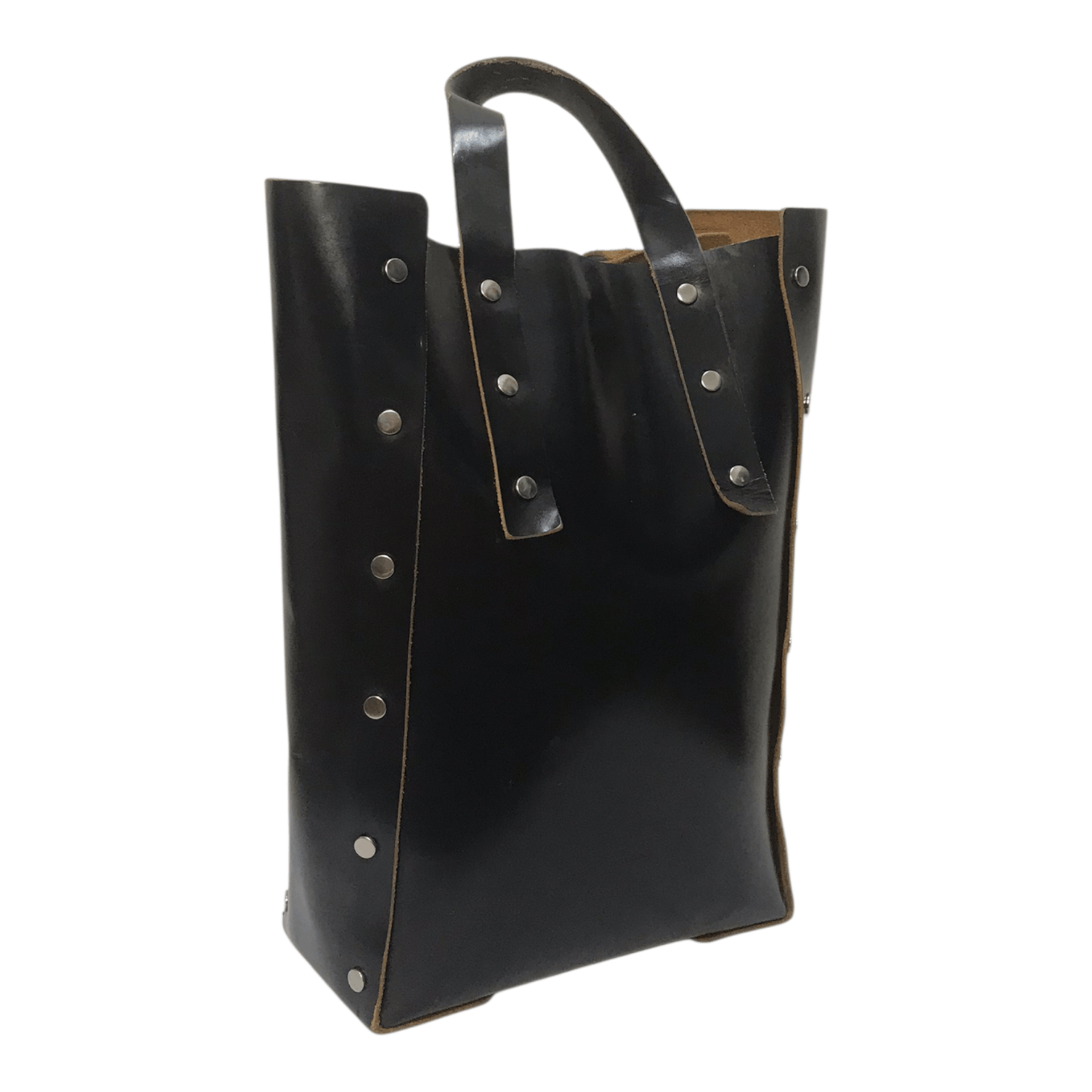 Hender Scheme Hender Scheme Black Leather Tote Bag Size ONE SIZE - 4 Thumbnail