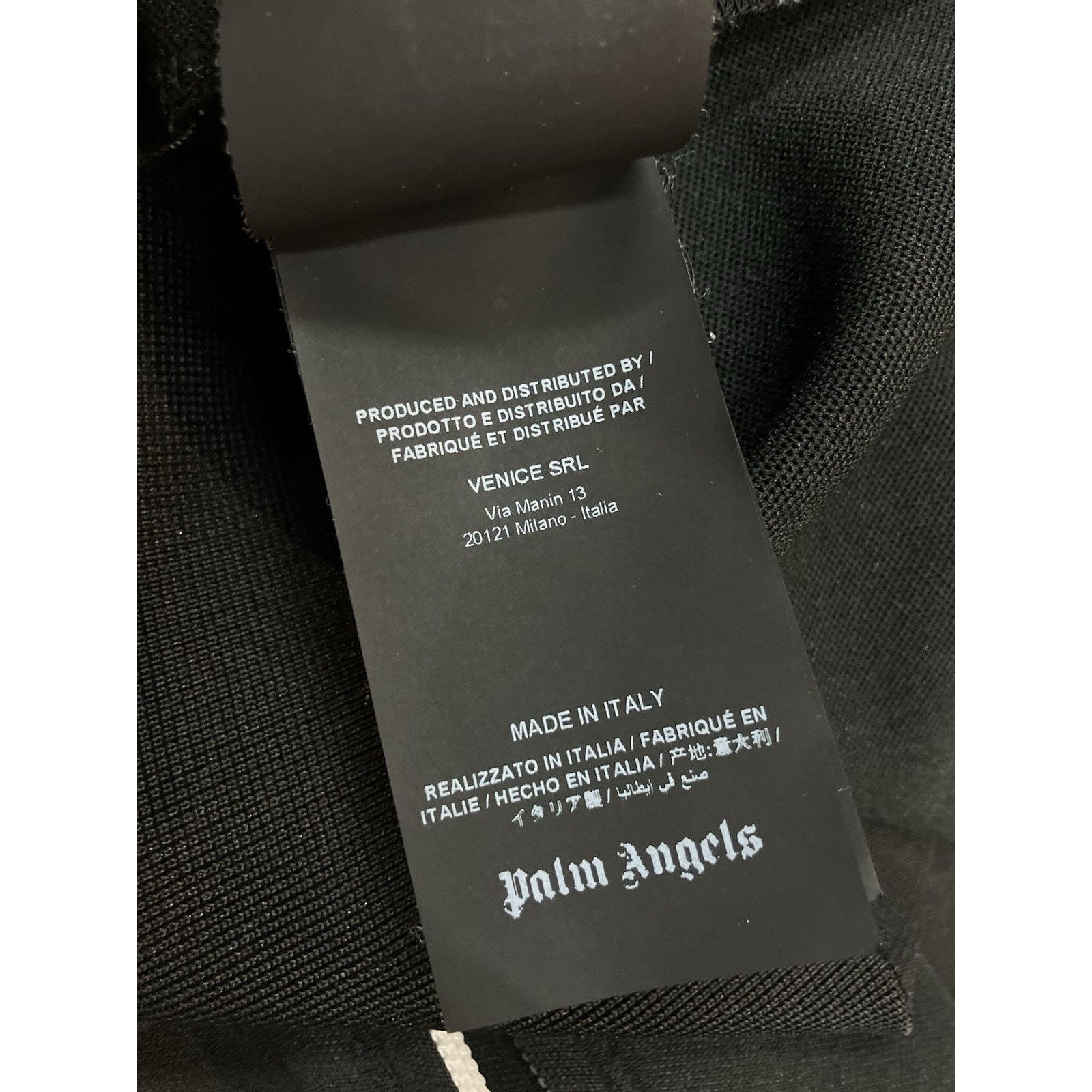 Palm Angels Size L - Palm Angels Classic Track Jacket ' Black White ' Size US L / EU 52-54 / 3 - 15 Thumbnail