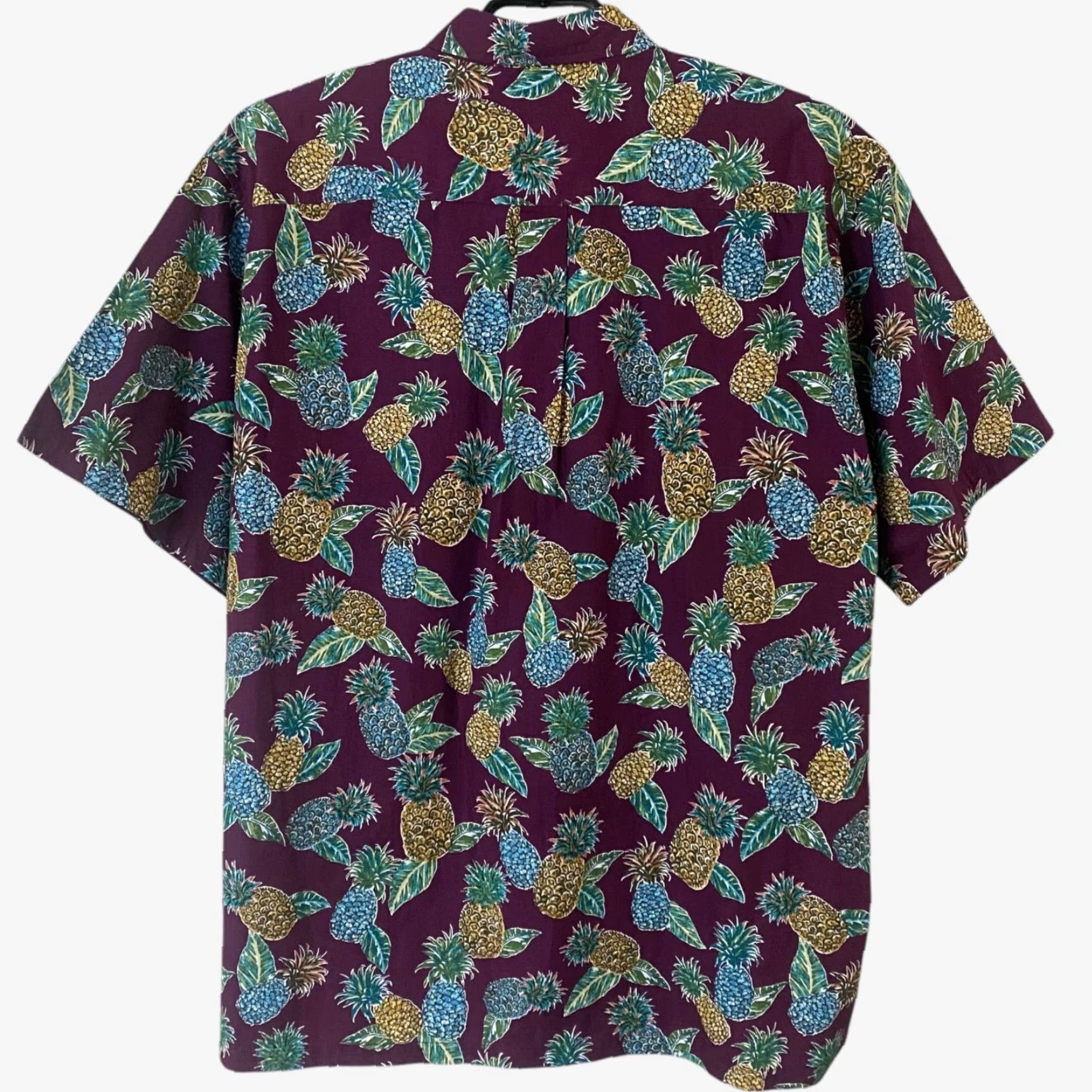 Vintage VINTAGE Cooke Street Hawaiian Shirt Men 2XL Short Sleeve Button-Up Pineapple Print Casual Beach Summer Size US XXL / EU 58 / 5 - 4 Thumbnail