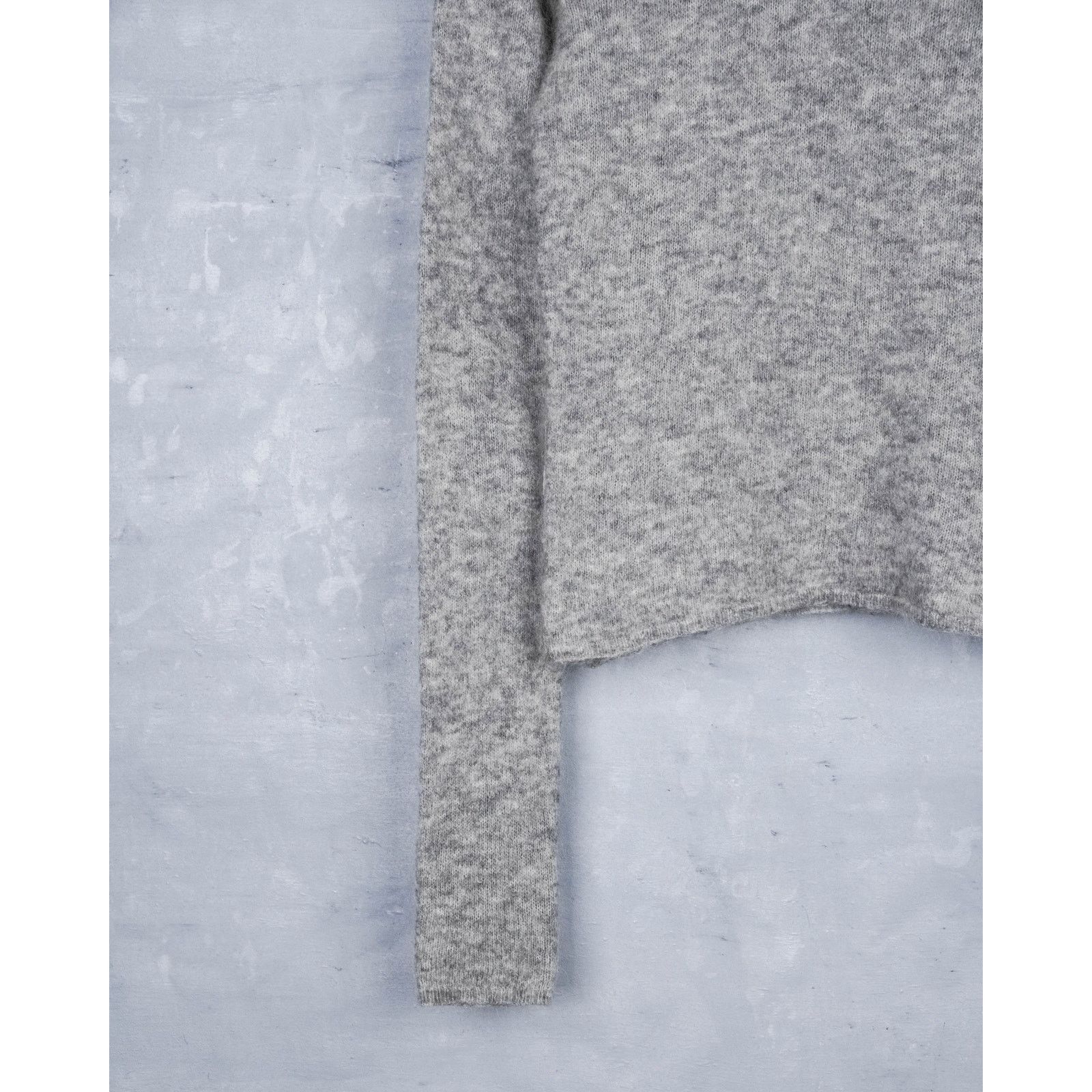 Acne Studios Acne studios gray soft mohair wool turtleneck knit sweater Size XS / US 0-2 / IT 36-38 - 4 Thumbnail