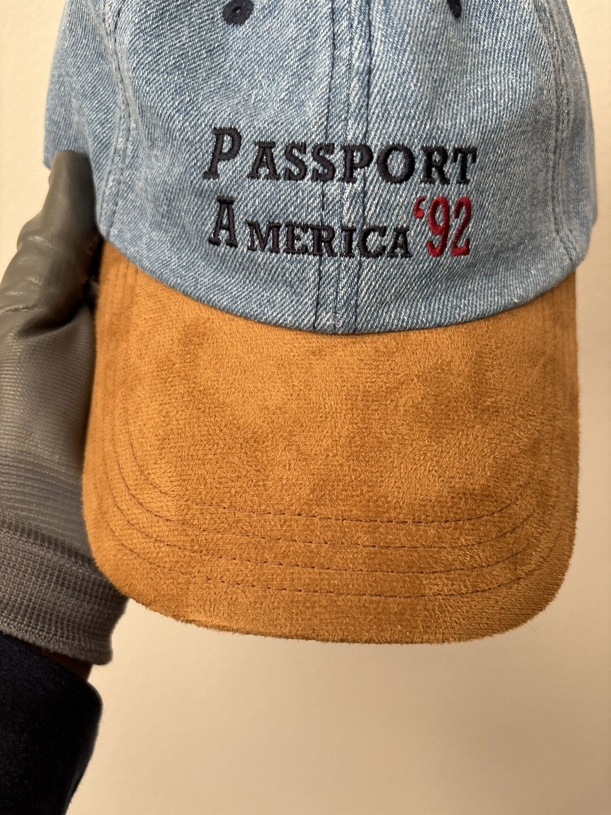 Vintage Vintage 1992 Passport America Hat Size ONE SIZE - 3 Thumbnail