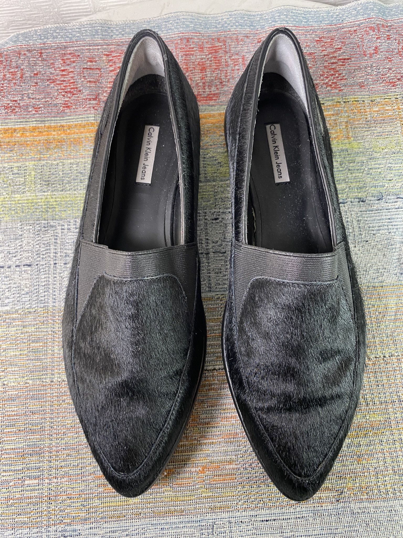 Calvin Klein Calvin Klein Loafers Black Slip-on Shoes EU 38 US 7.5 Luxury Size US 7.5 / IT 37.5 - 7 Thumbnail