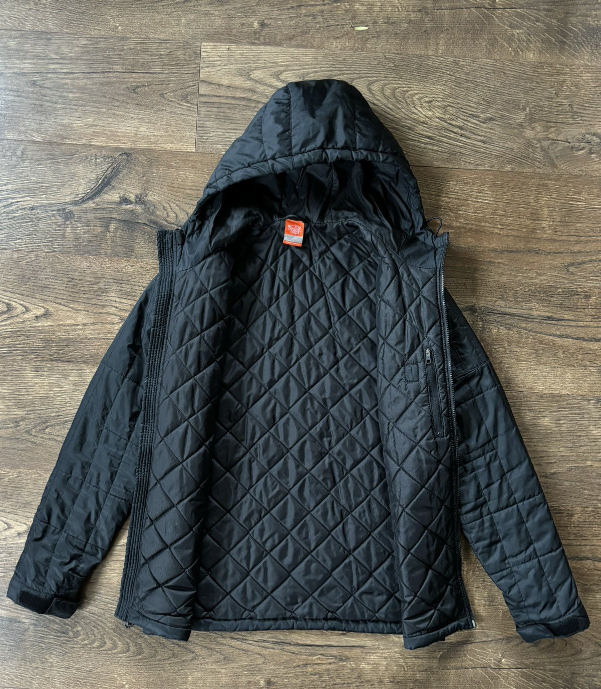Nike × Vintage Nike The Athletic Dept Men's Black Full Zip Puffer Jacket S Size US S / EU 44-46 / 1 - 5 Thumbnail