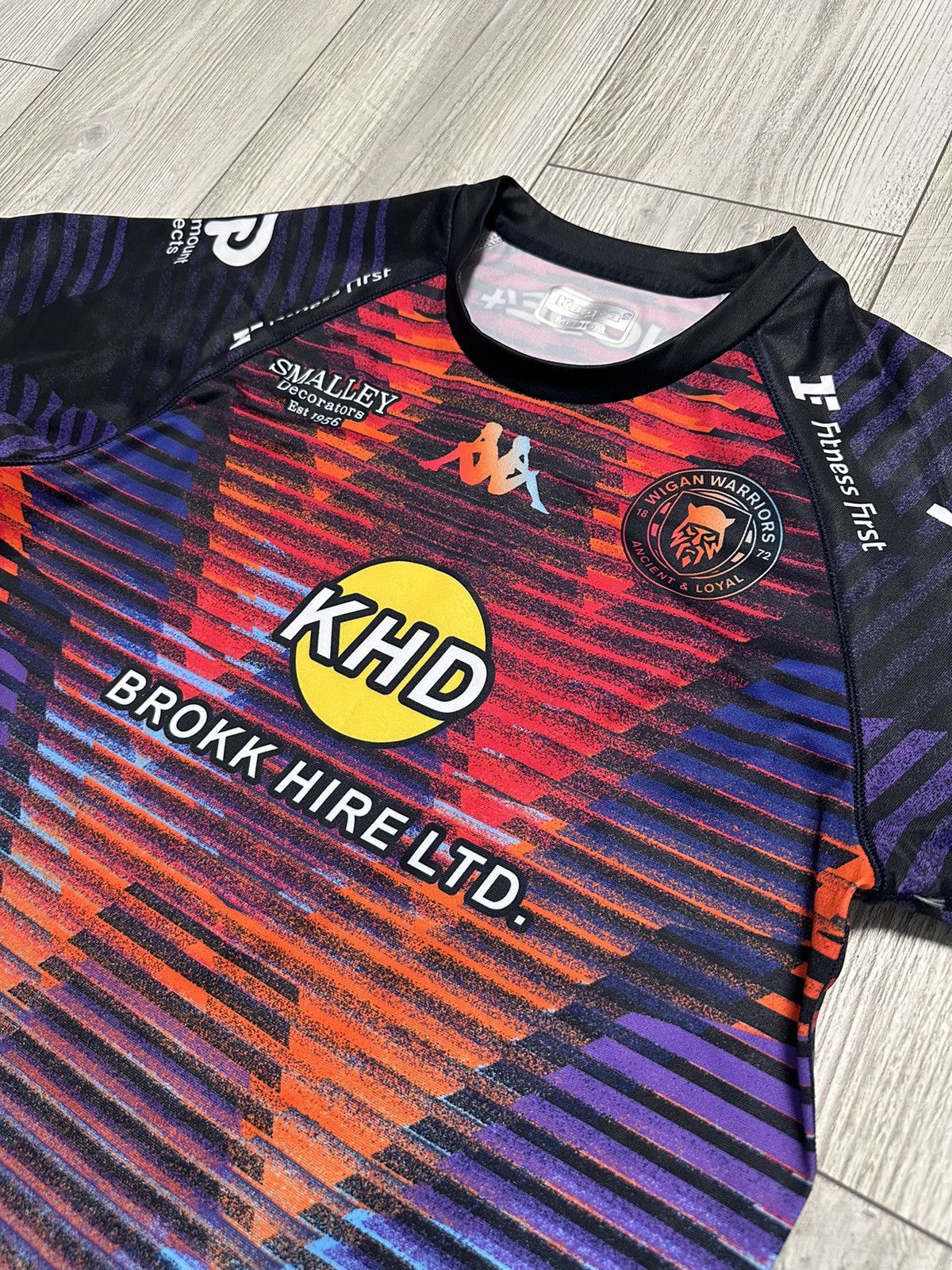 Kappa Kappa Wigan Warriors Jersey Rugby Union Multicolor Shirt Size US M / EU 48-50 / 2 - 2 Thumbnail