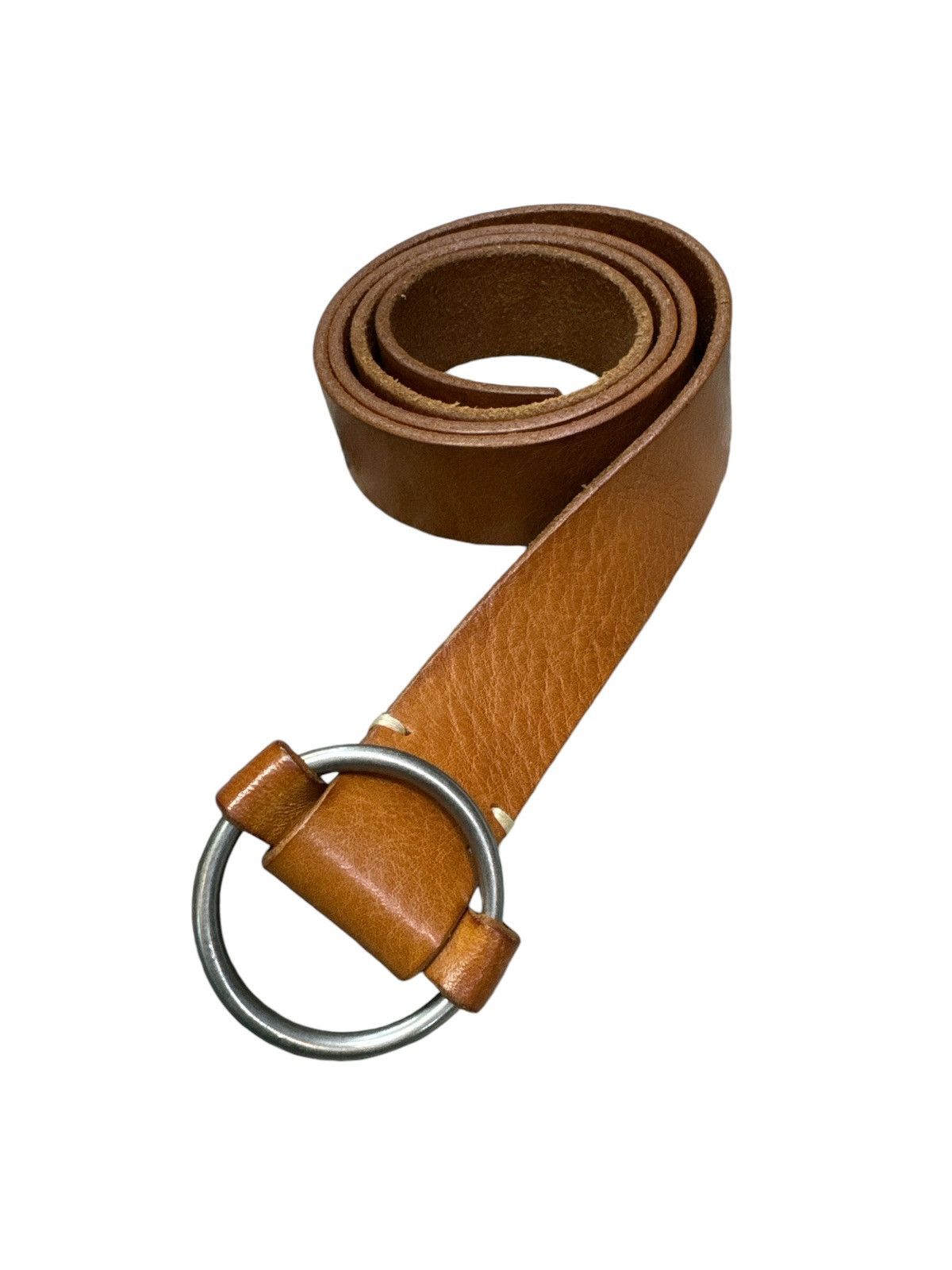 Genuine Leather FULL SOLID LEATHER ADJUSTABLE BELT MAXIMUM 40" Size 40 - 1 Thumbnail