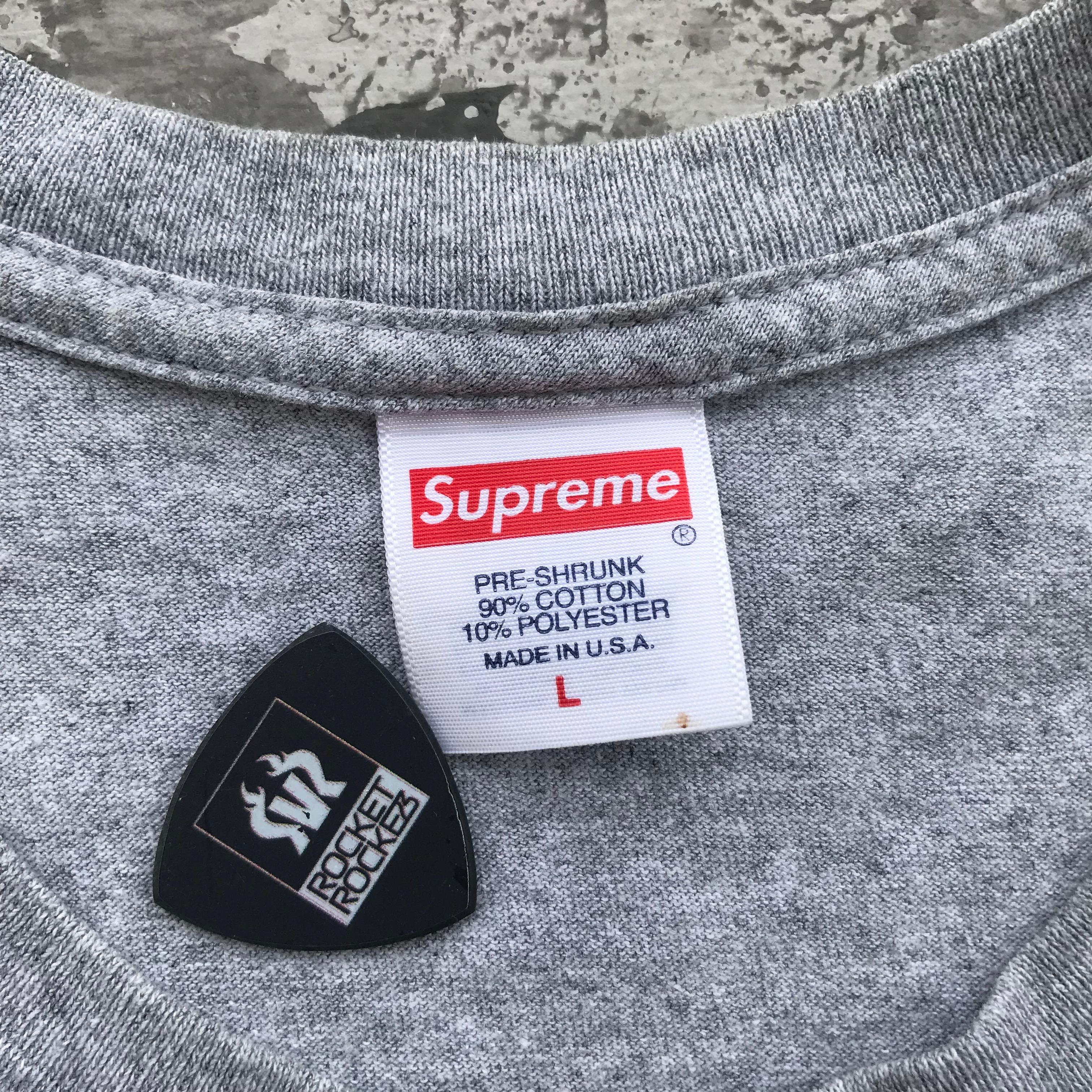 Futura × Supreme Supreme Futura SS24 Futura Box Logo Grey Size US L / EU 52-54 / 3 - 4 Thumbnail