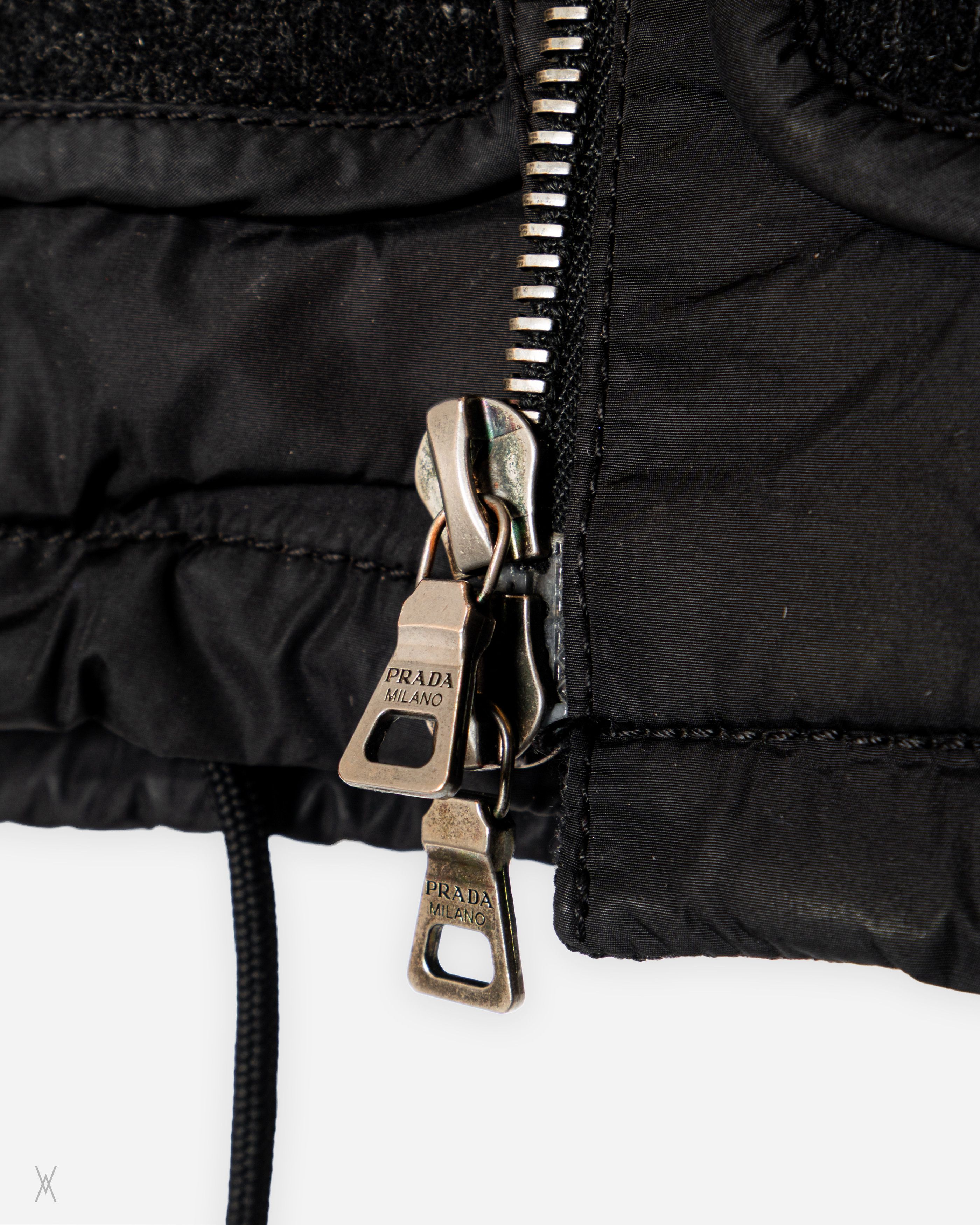 Prada PRADA shearling collar bomber jacket Size US M / EU 48-50 / 2 - 3 Thumbnail