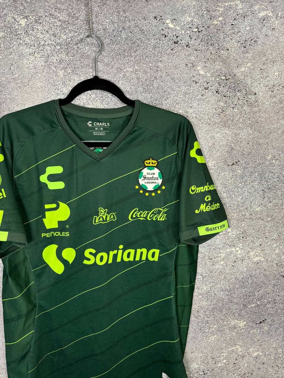 Vintage Vintage Santos Laguna 2019/20 Charly Soccer Jersey Size US M / EU 48-50 / 2 - 2 Thumbnail