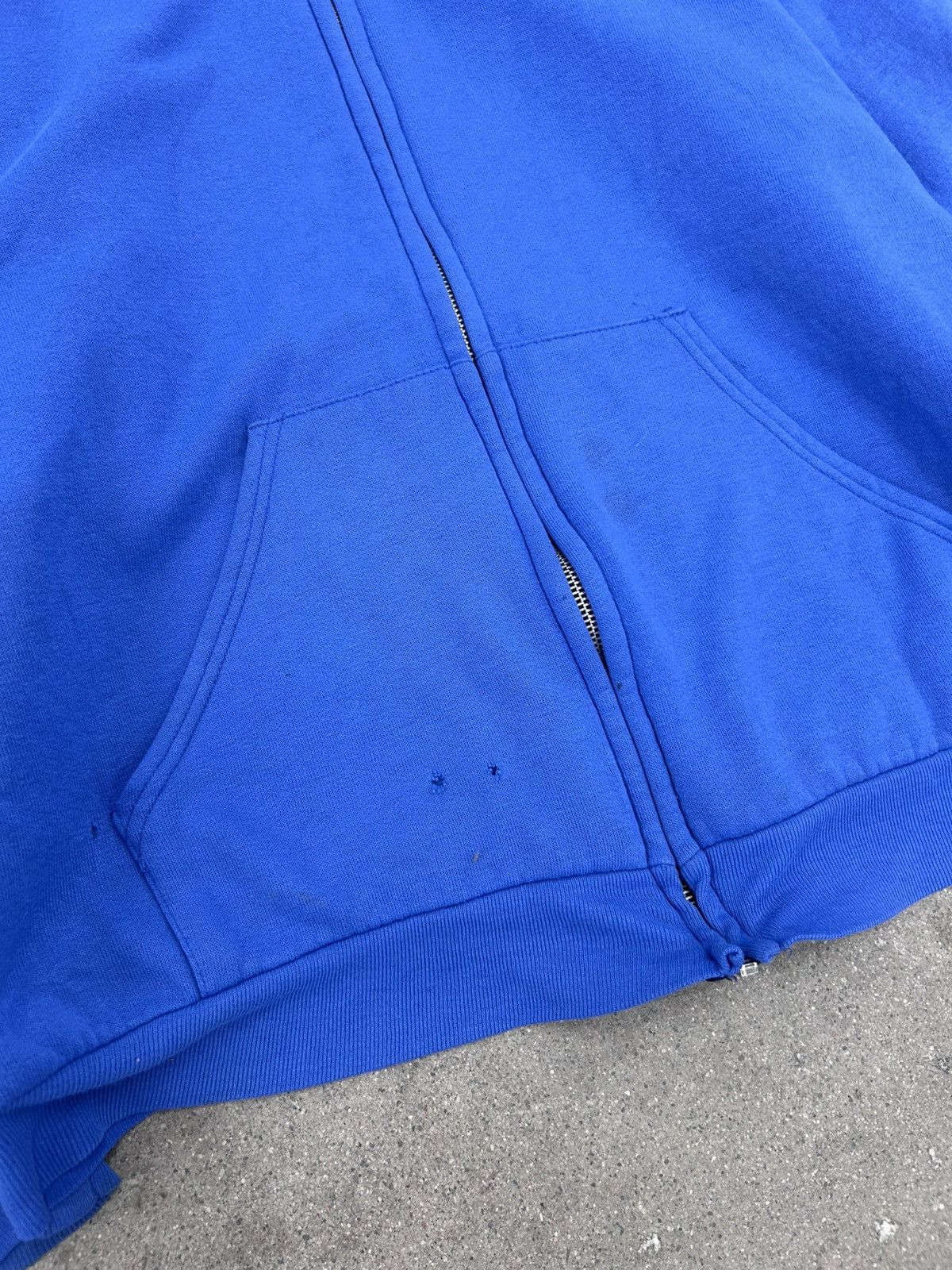 Vintage Vintage muleskins Carhartt waffle lined knit zip hoodie Size US XL / EU 56 / 4 - 2 Thumbnail