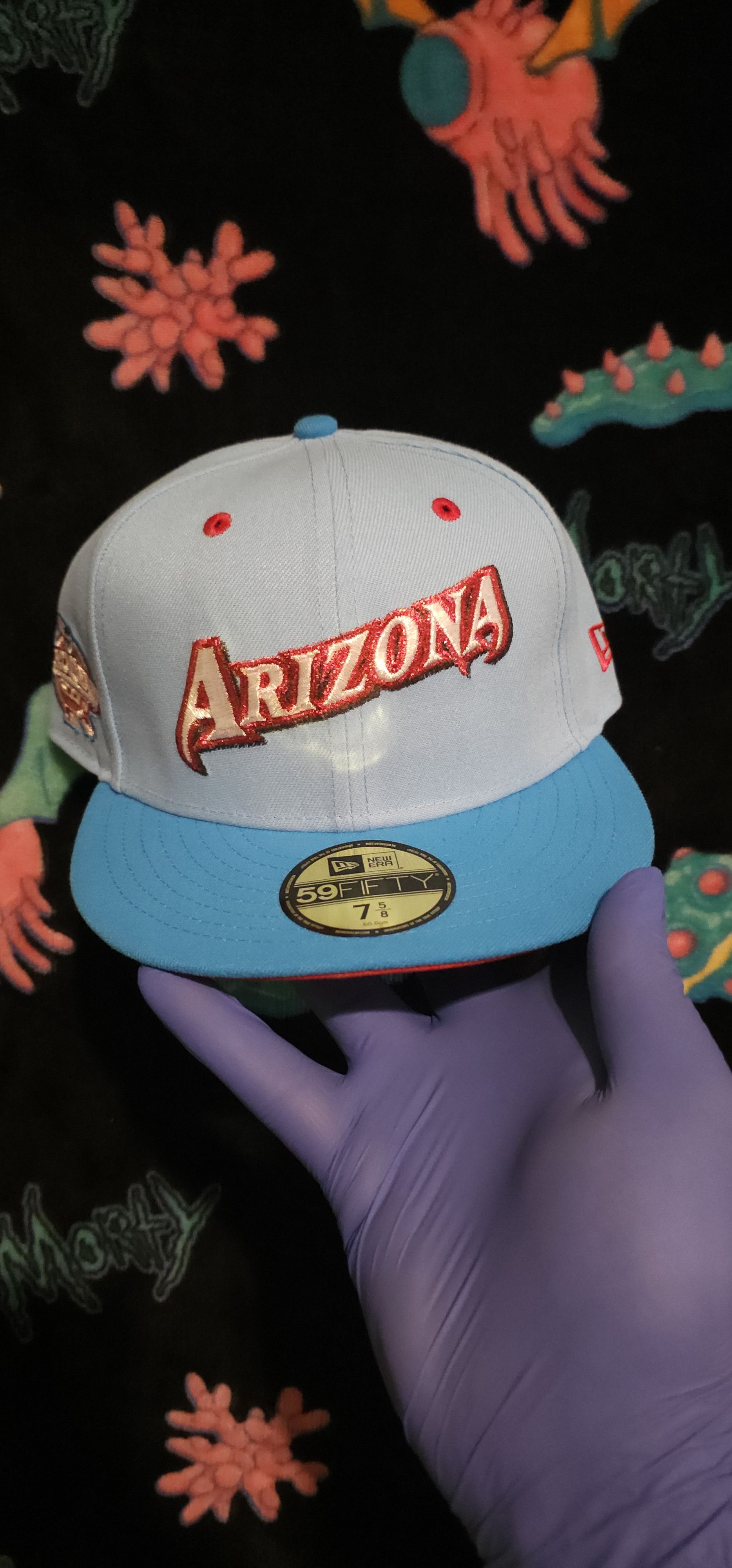Hat Club "Articuno" Arizona Dbacks,Exclusive New era fitted sz 7 5/8 Size ONE SIZE - 1 Thumbnail