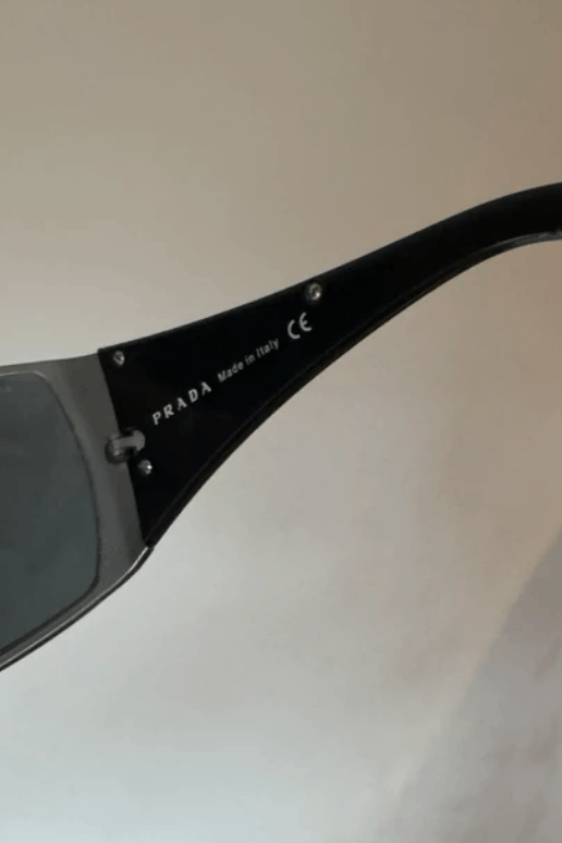 Prada PRADA Sunglasses SPR 57H Sport Red Tab Shield Mask Symbole Size ONE SIZE - 6 Thumbnail