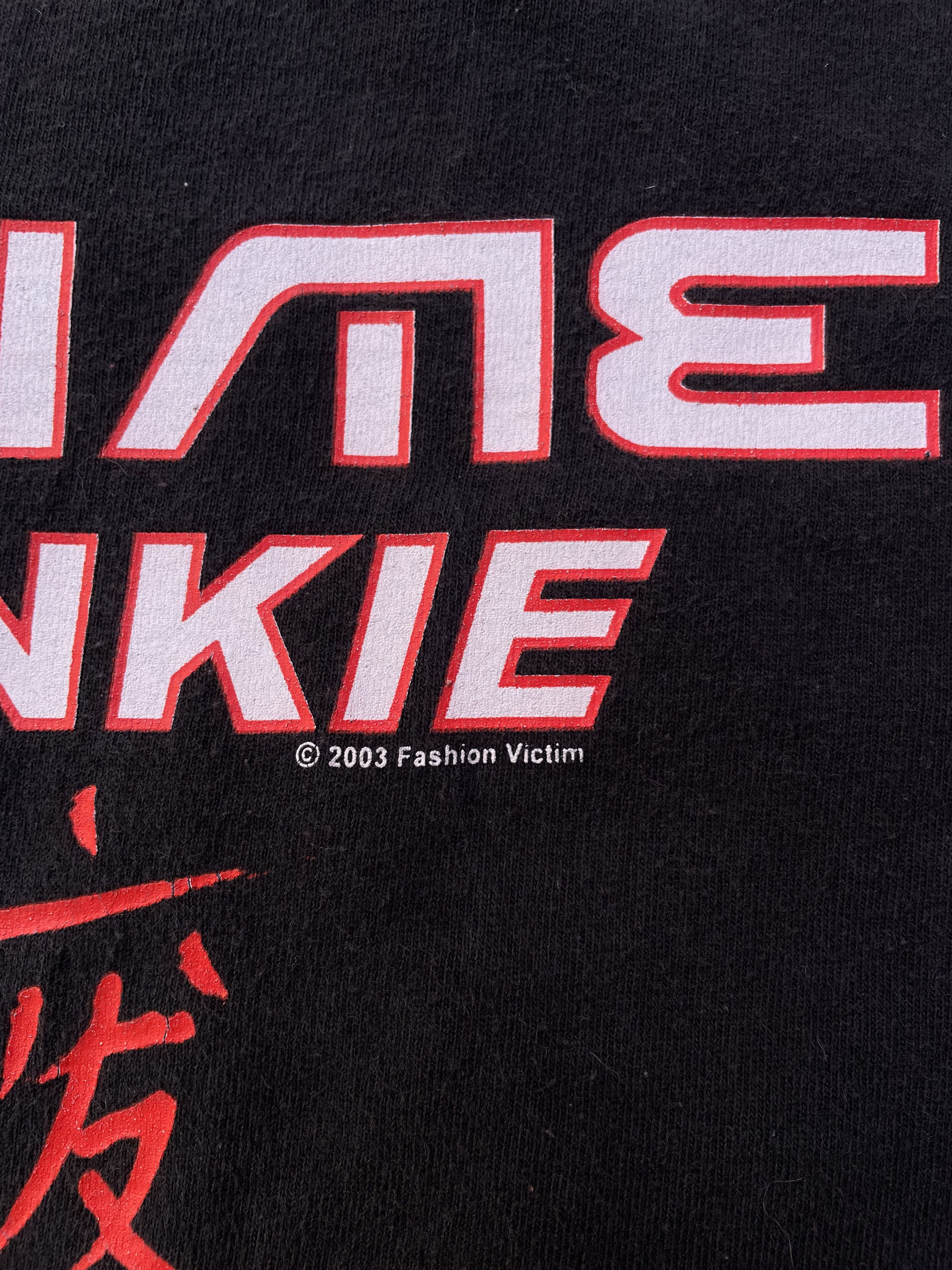 Fashion Victim × Vintage VTG 2003 Anime Junkie Fashion Victim Graphic T-Shirt Size US XL / EU 56 / 4 - 5 Thumbnail