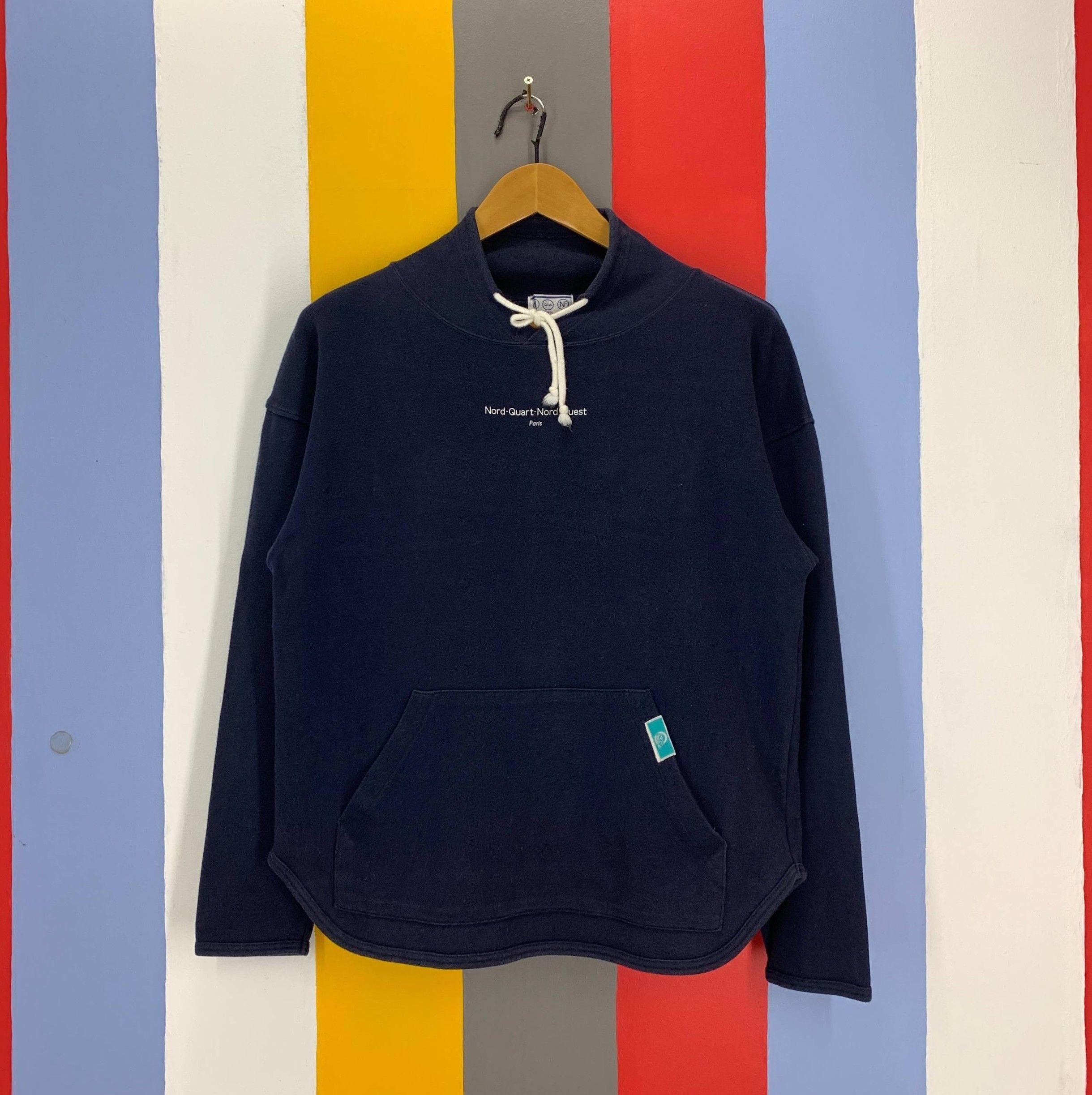 Other N QUA PARIS Mock Neck Sweatshirt #2599/Y Size US M / EU 48-50 / 2 - 1 Thumbnail