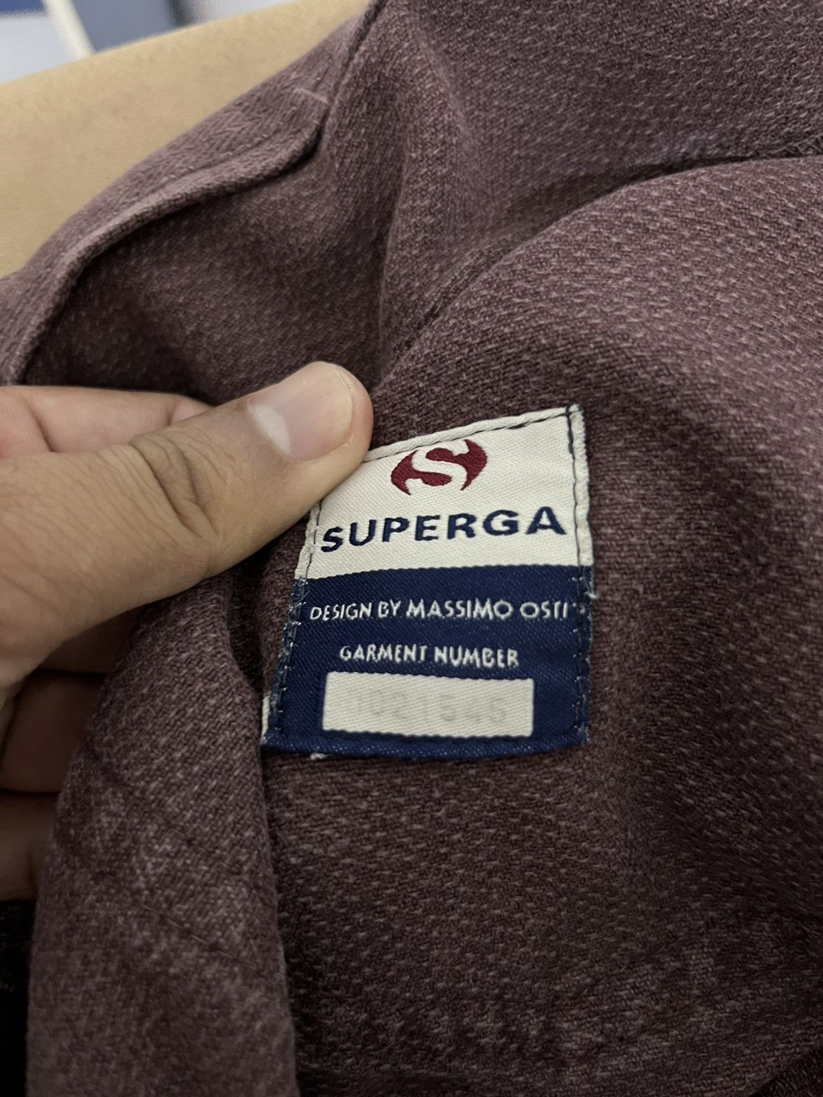 Massimo Osti 💥 Serial Number Superga X Osti (Stone Island) Size US 32 / EU 48 - 11 Thumbnail