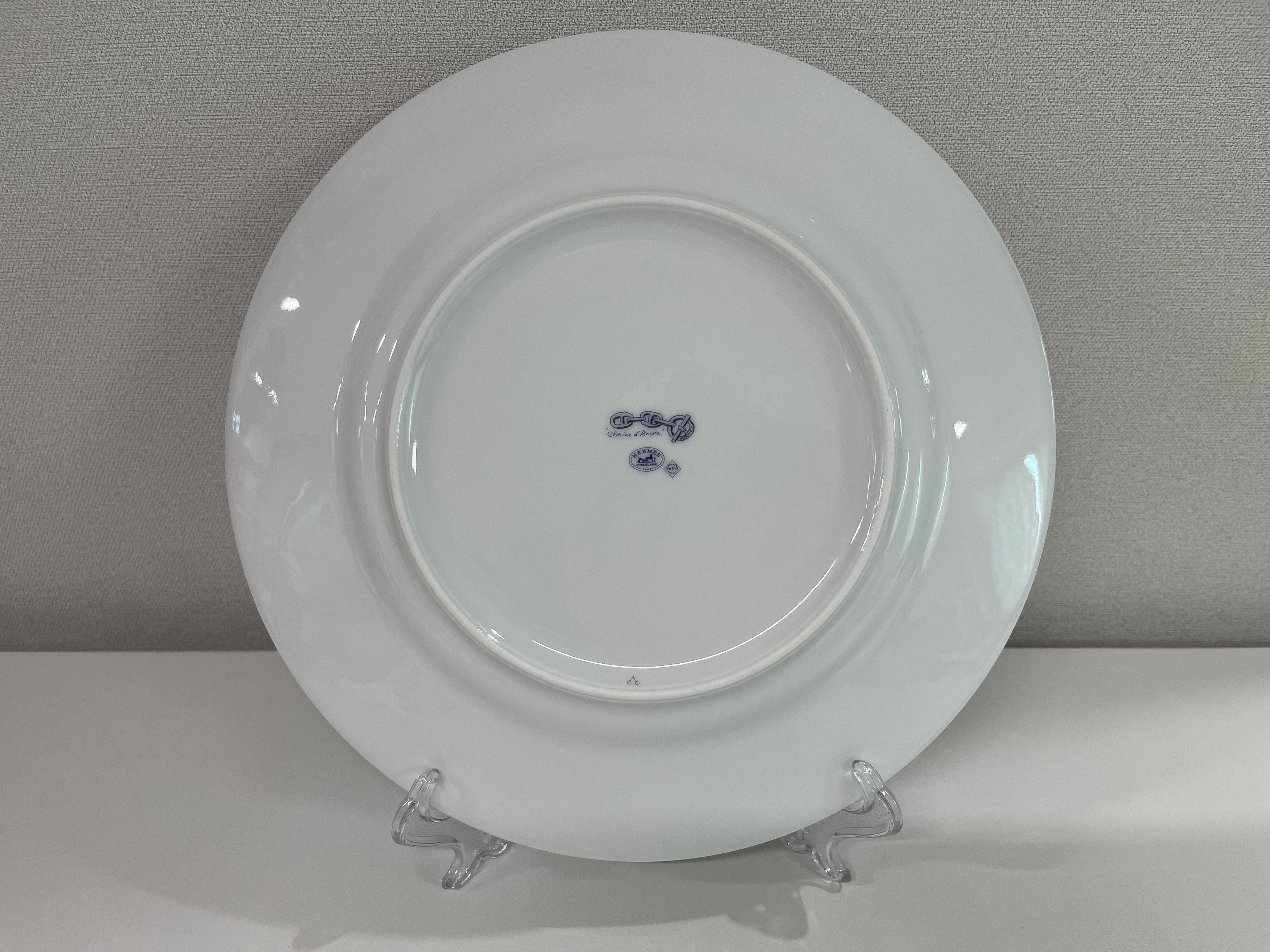Hermes Hermes Chaine D'Ancre Blue Plate 1P Size ONE SIZE - 4 Thumbnail