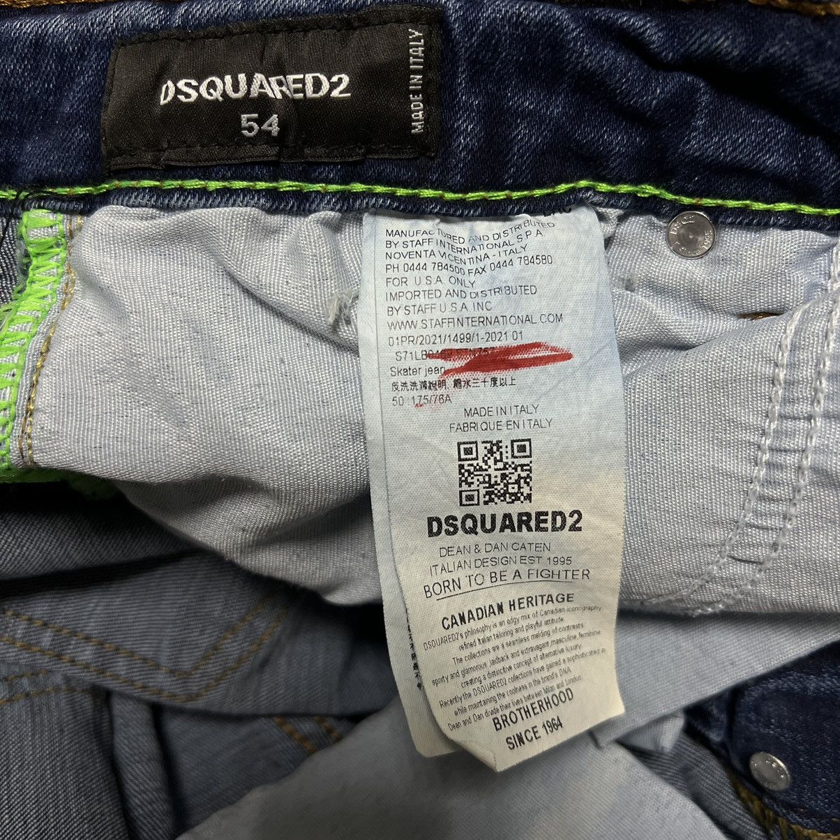 Dsquared2 Dsquared jeans luxury Made in Italy 🇮🇹 Coca Cola Size US 33 - 17 Thumbnail
