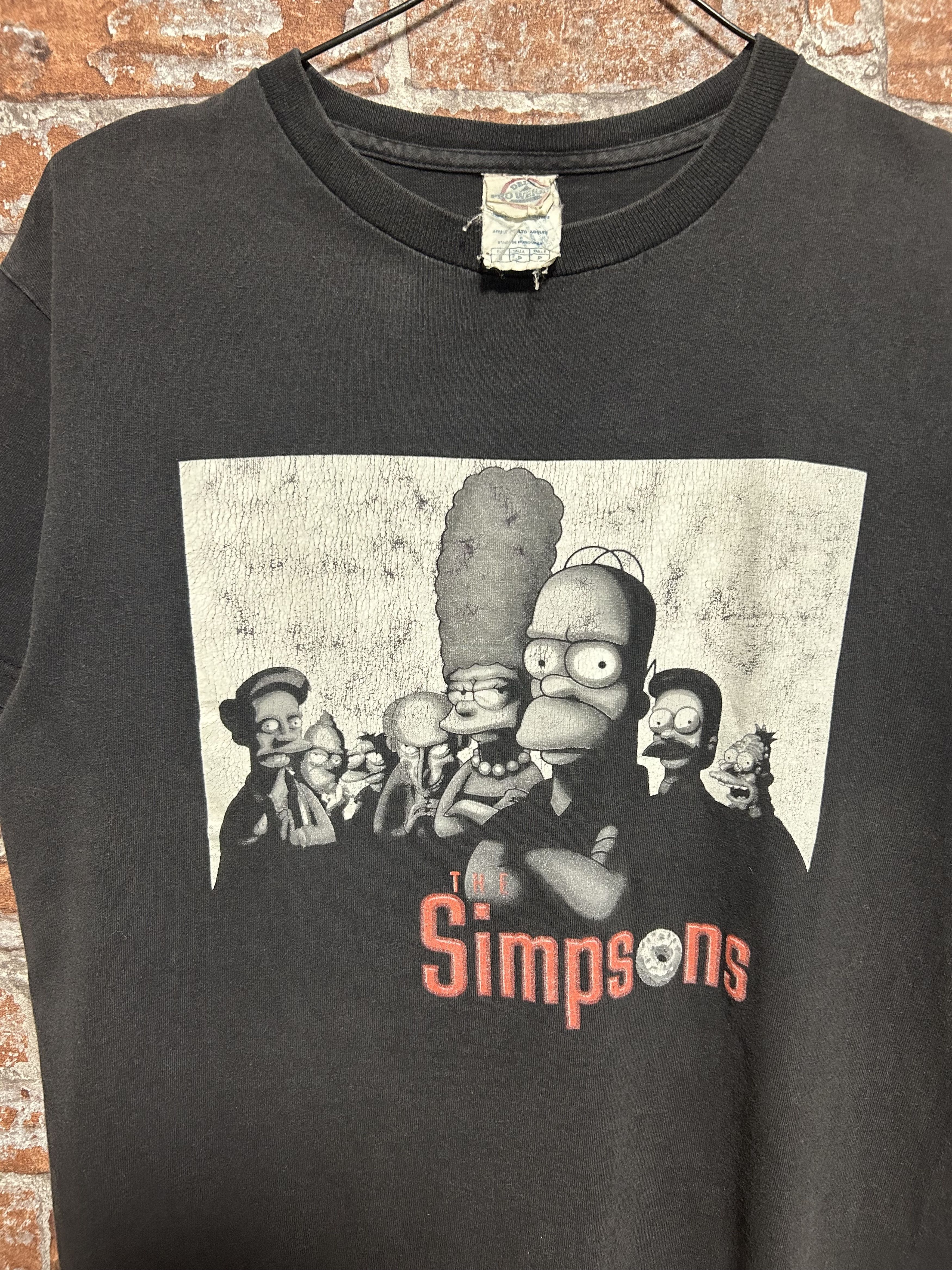Cartoon Network The Simpsons 2000s Vintage Cartoon Sopranos Parody Movie Tee Size US S / EU 44-46 / 1 - 4 Thumbnail