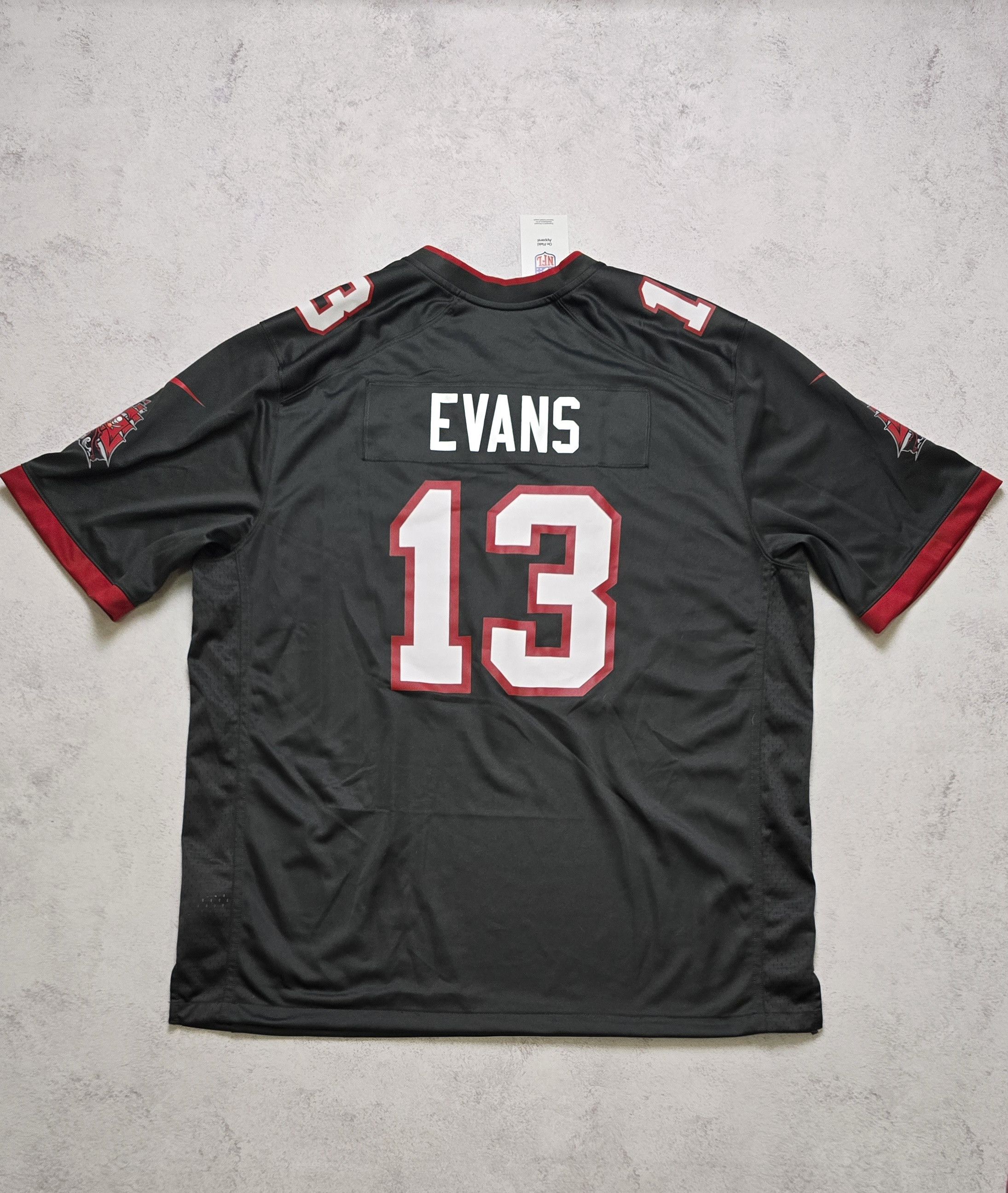 Nike Tampa Bay Buccaneers Mike Evans #13 Pewter Game NFL Jersey Size US XXL / EU 58 / 5 - 3 Thumbnail