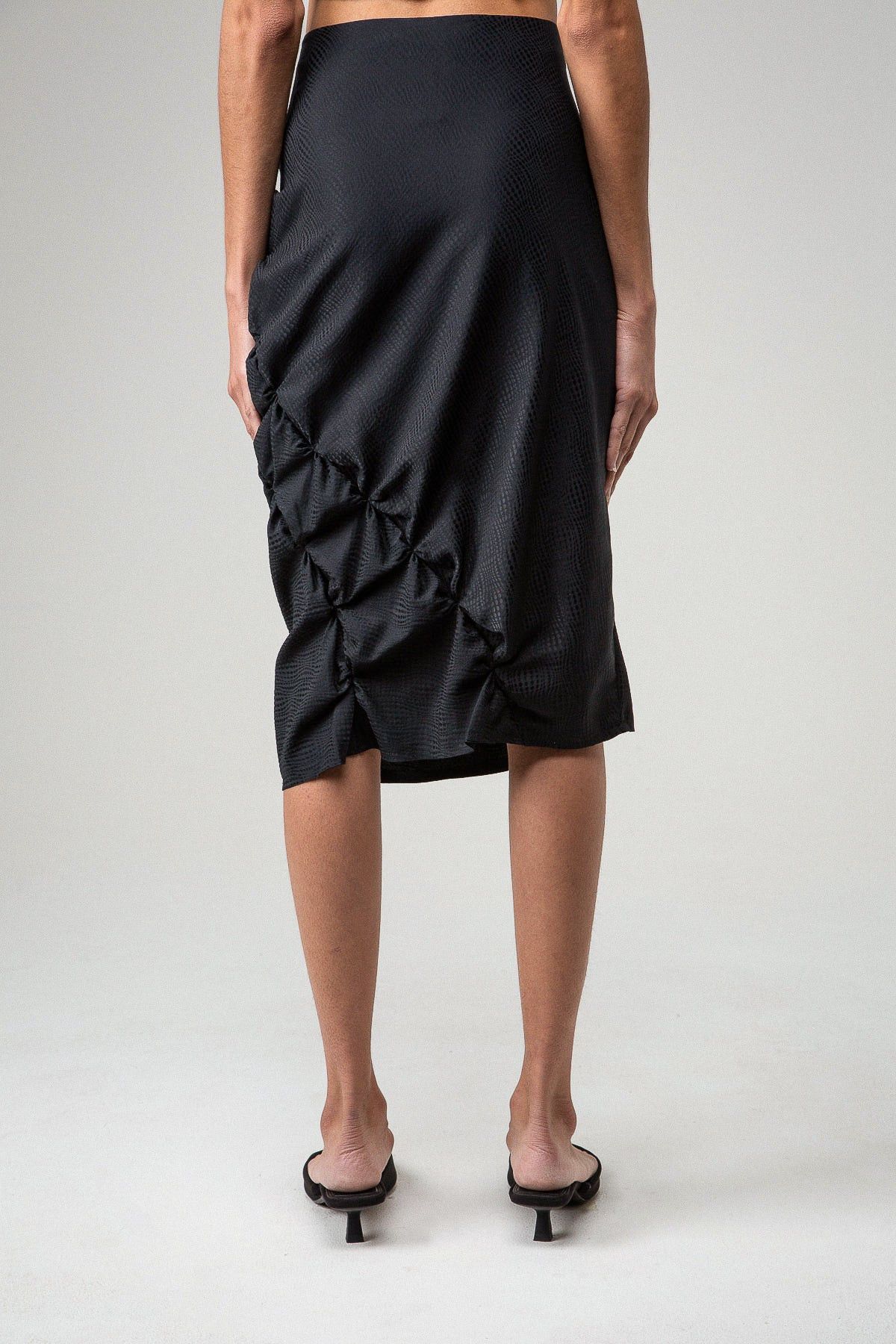 RUIbuilt $655 RUI Silk Skirt Size 27" / US 4 / IT 40 - 3 Thumbnail