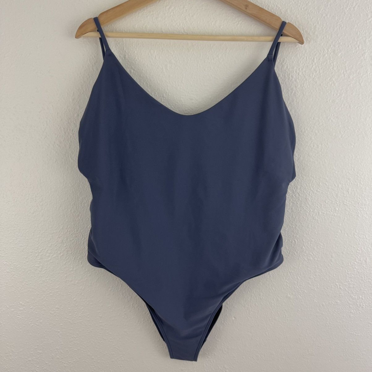 Other AERIE Navy Blue Voop Cheeky Plus Size One Piece Swimsuit Size XXL / US 16-18 / IT 52-54 - 4 Thumbnail