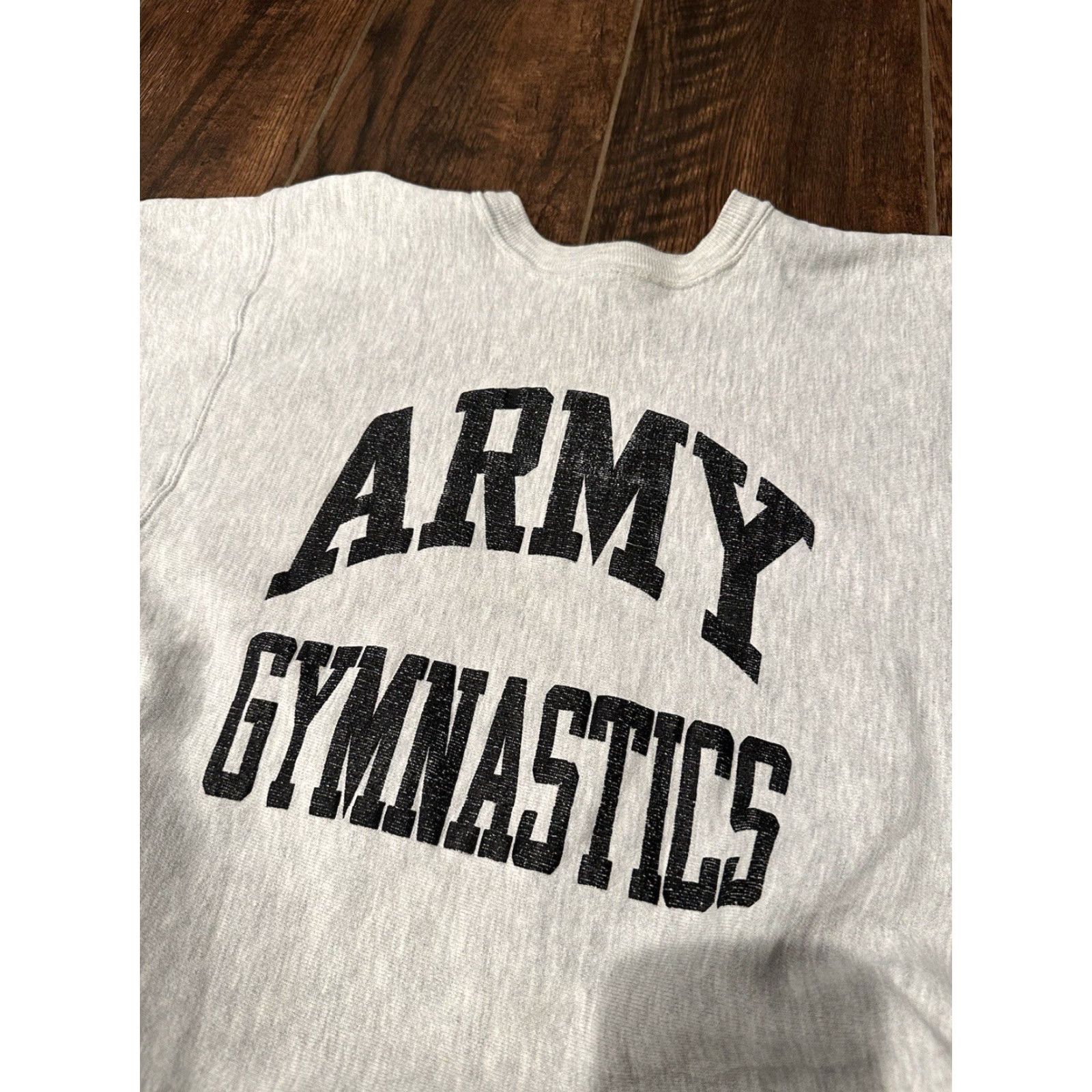 Champion VINTAGE Champion Reverse Weave Sweatshirt Us Army Gymnastics Size L Gray Reversible Men's Mens Size US L / EU 52-54 / 3 - 5 Thumbnail