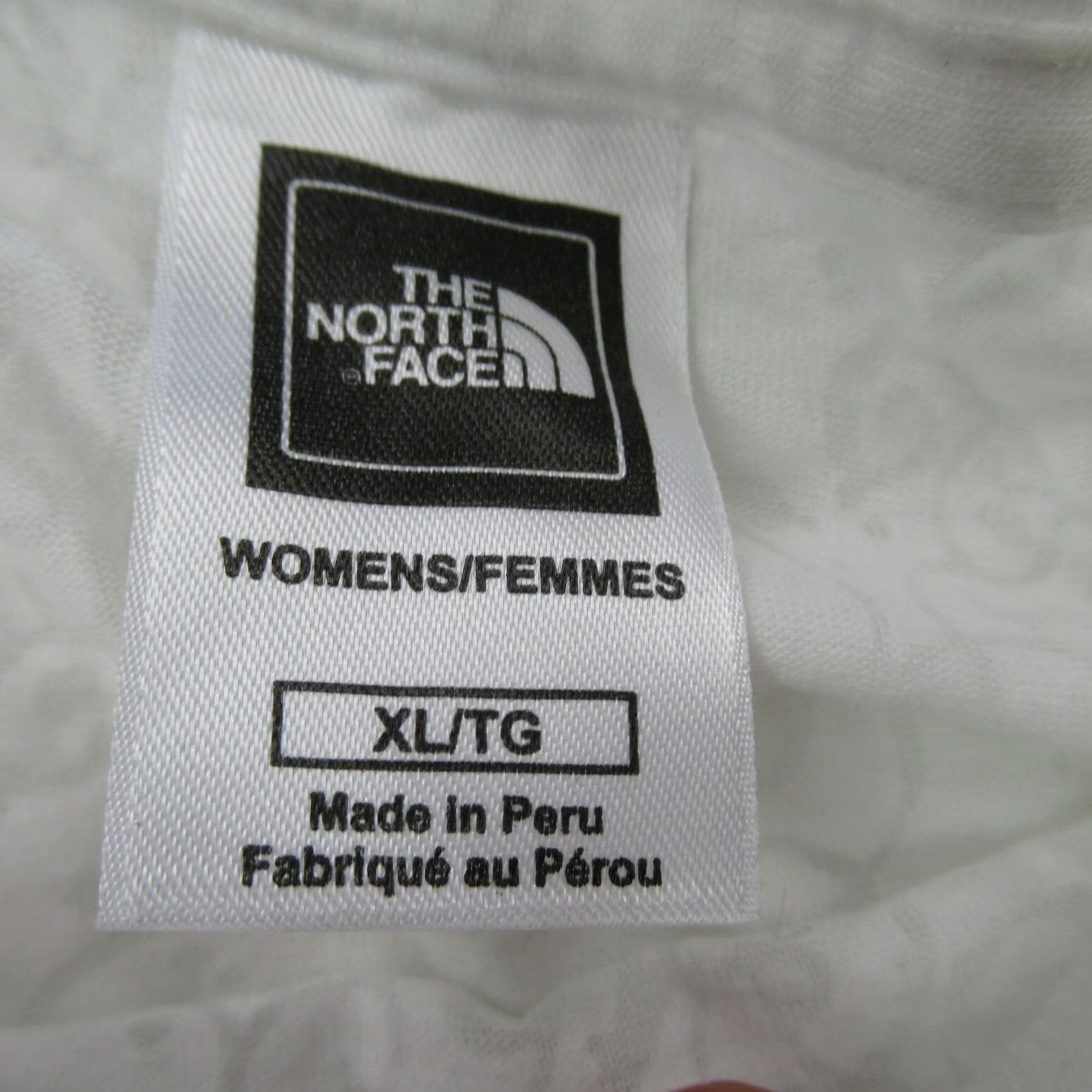 The North Face The North Face Shirt Womens XL Short Sleeve Casual Crew Neck Workout Gym White Size XL / US 12-14 / IT 48-50 - 8 Thumbnail