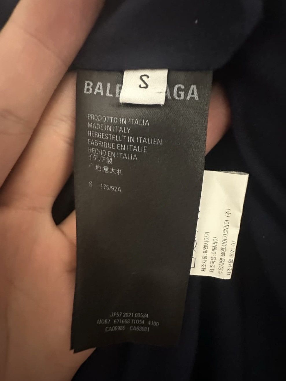 Balenciaga Balenciaga Oversized BB Nylon Jacket Size US S / EU 44-46 / 1 - 5 Thumbnail