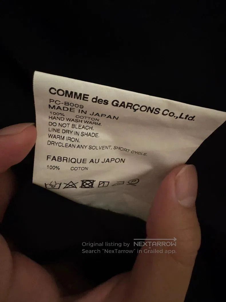 Comme des Garçons Homme Plus Ruched Shirt.