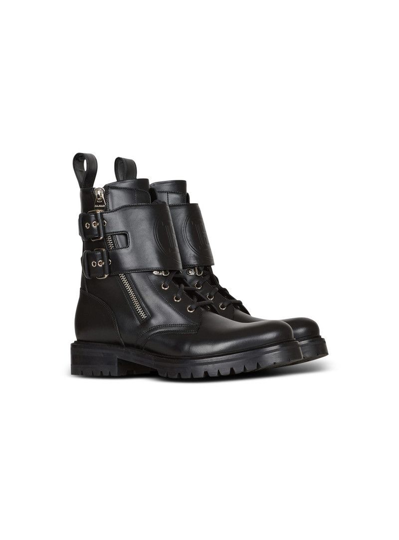 Balmain o1y0426 Ankle Boots in Black Size US 6 / EU 39 - 4 Thumbnail