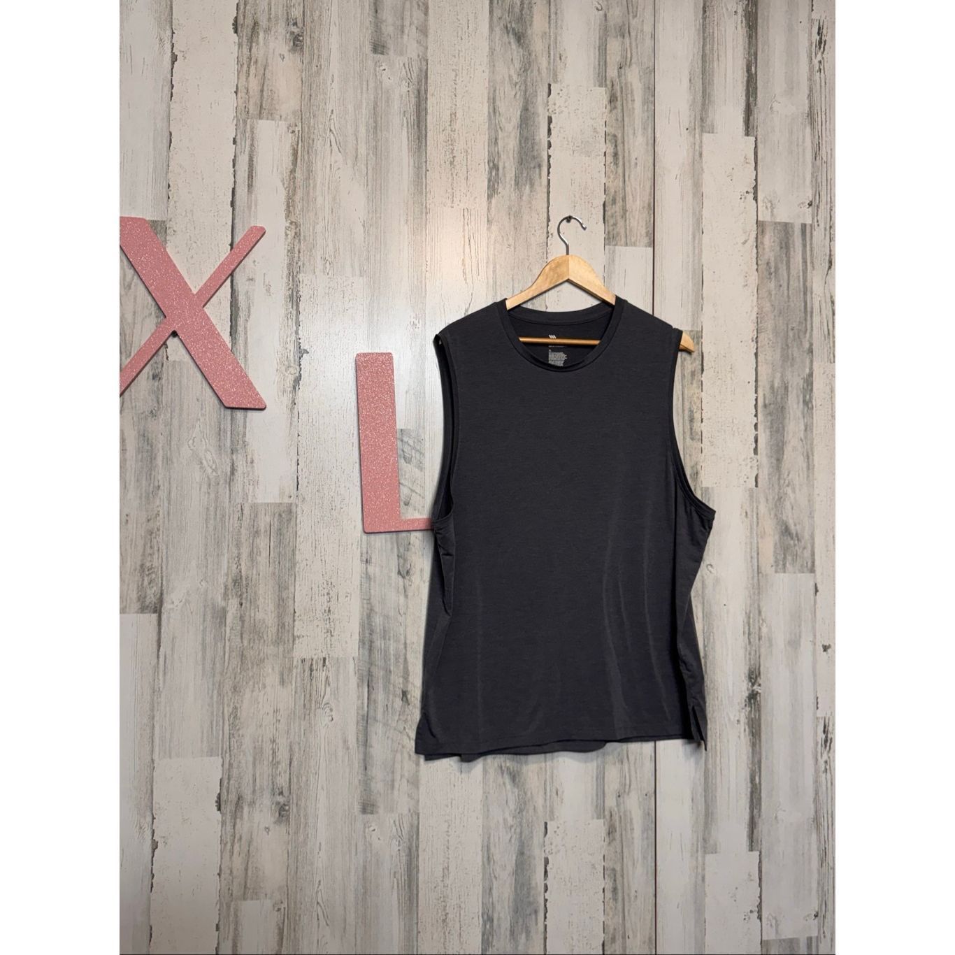 Other All In Motion Charcoal Sleeveless Muscle Tank Top XL | Men’s Athletic Workout Shirt Gray Size US XL / EU 56 / 4 - 2 Thumbnail