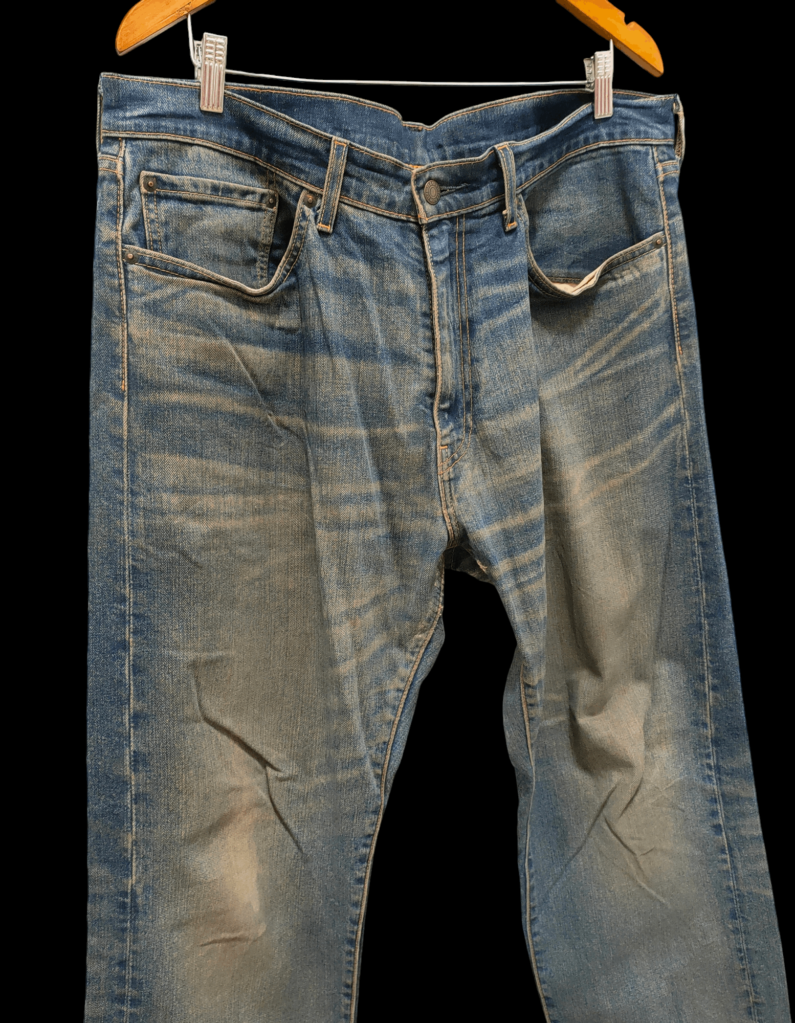 Levi's × Levi's Vintage Clothing 💥Flared Mudwash Levis Big E 505 💥 Size US 38 / EU 54 - 2 Thumbnail