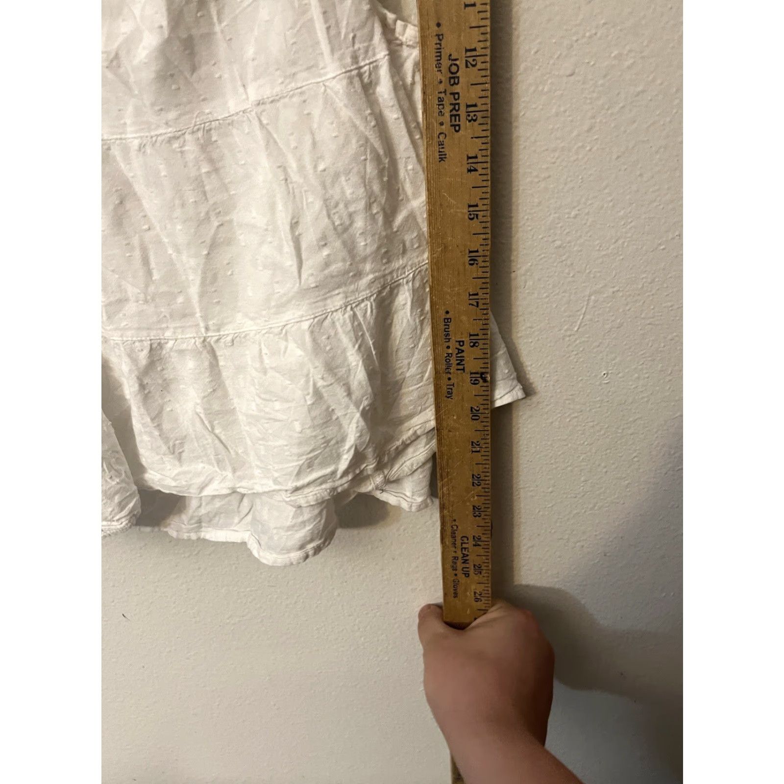 Old Navy Old Navy Tank White Cotton Bohemian Shirt L Adults Women Sleeveless Tie Bow 100% Cotton Swingy Tank Top Shirt White — Vintage: No Size L / US 10 / IT 46 - 4 Thumbnail