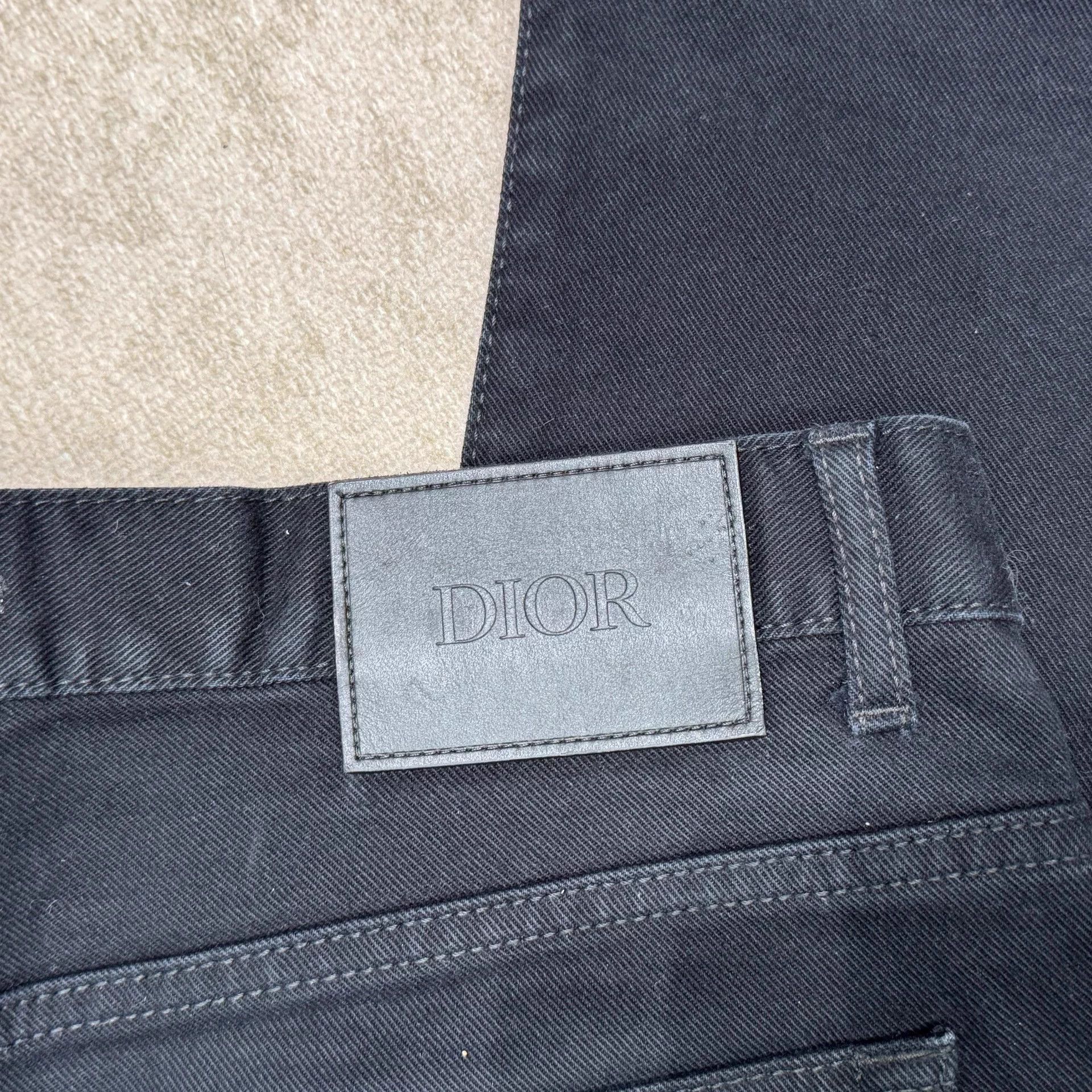 Dior Dior casual black jeans 30 like new Size US 30 / EU 46 - 4 Thumbnail
