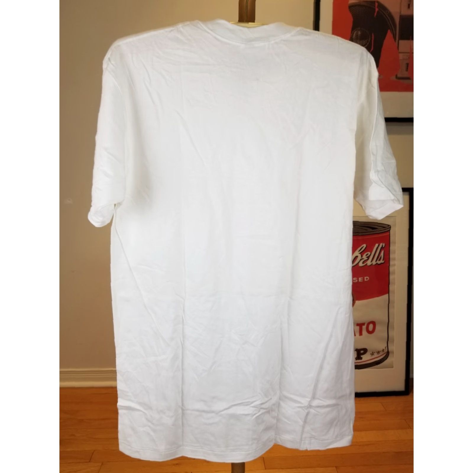 Stafford VINTAGE STAFFORD JC PENNEY WHITE COTTON SINGLE STITCH T-SHIRT SZ LARGE MINTY Size US L / EU 52-54 / 3 - 4 Thumbnail