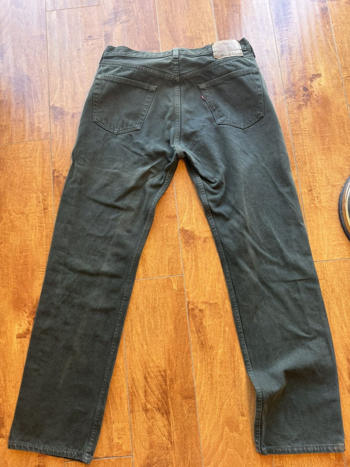 Levi's Green Vintage Made in USA Levis 501 Size US 34 / EU 50 - 2 Thumbnail