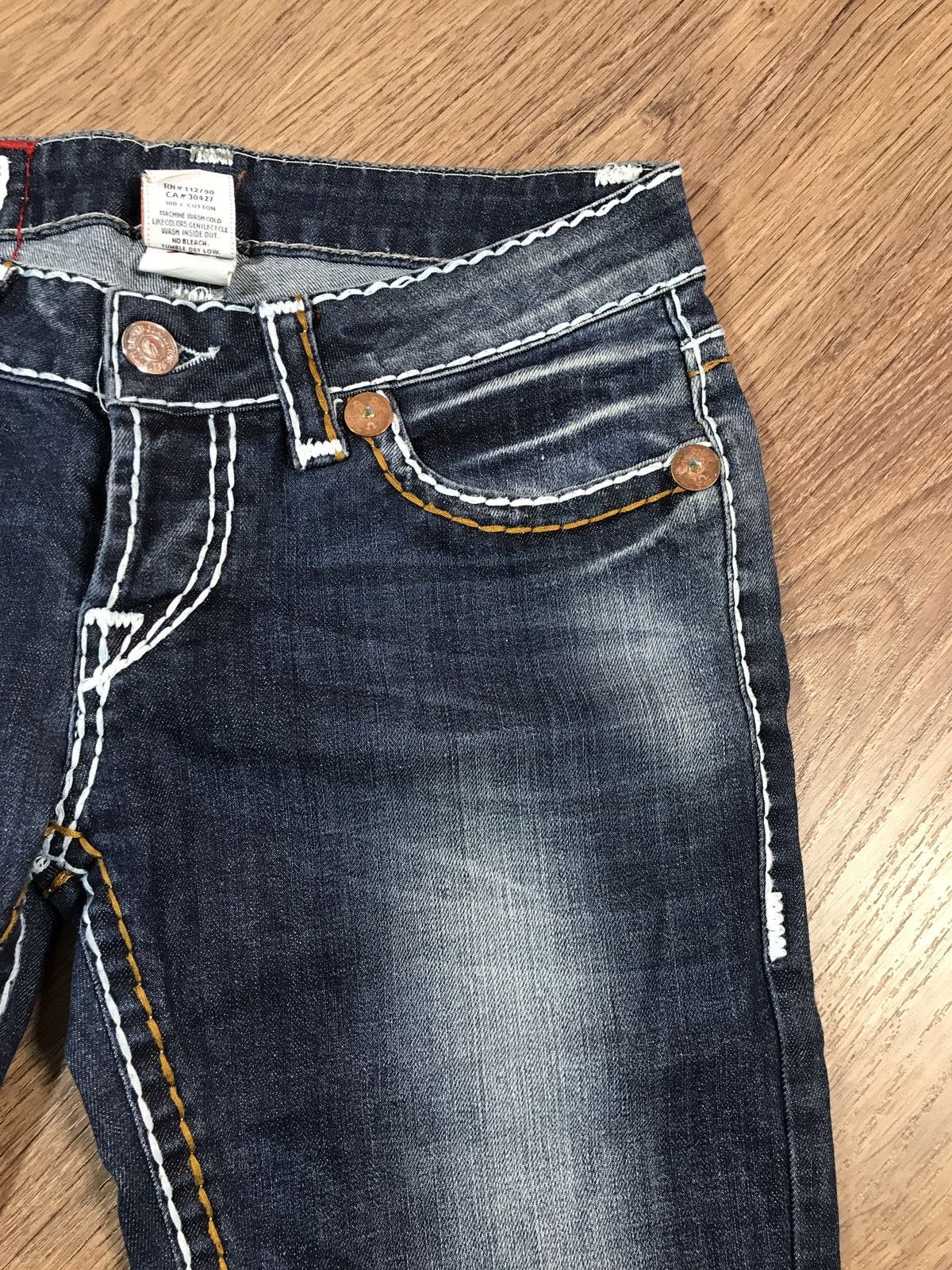 True Religion × Vintage True Religion Vintage Jeans Size 30" / US 8 / IT 44 - 5 Thumbnail