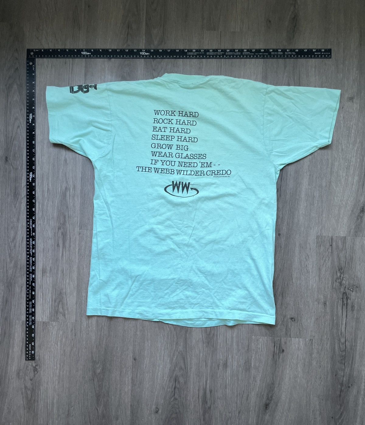 Fruit Of The Loom Vintage Webb Wilder “Doo Dads” Promo T-shirt (Sz. XL) Size US XL / EU 56 / 4 - 4 Thumbnail