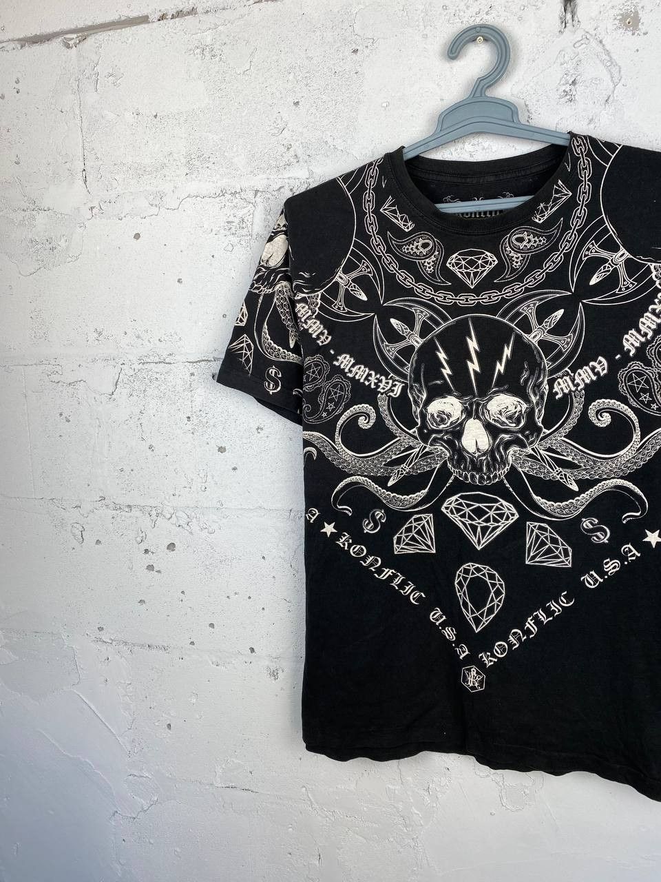 Affliction × Ed Hardy Rare Konflict Y2K Affliction AOP Style Tee Size US L / EU 52-54 / 3 - 2 Thumbnail