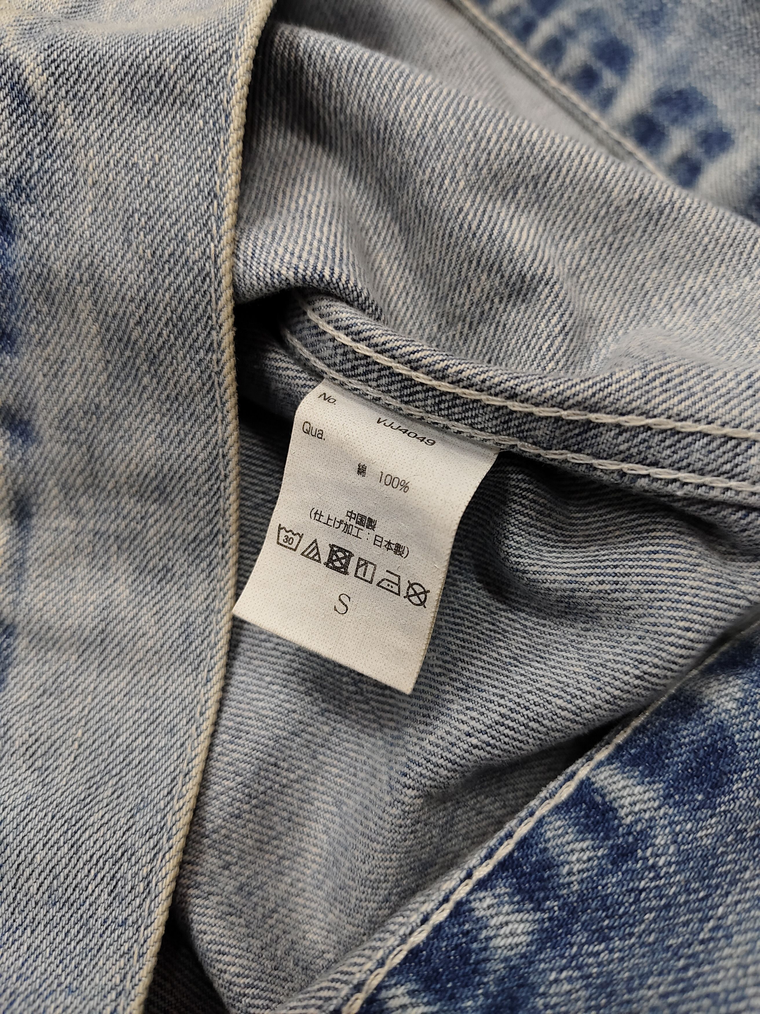Vanquish Vanquish- Washed Type 2 Worker Denim Jacket Size US S / EU 44-46 / 1 - 5 Thumbnail