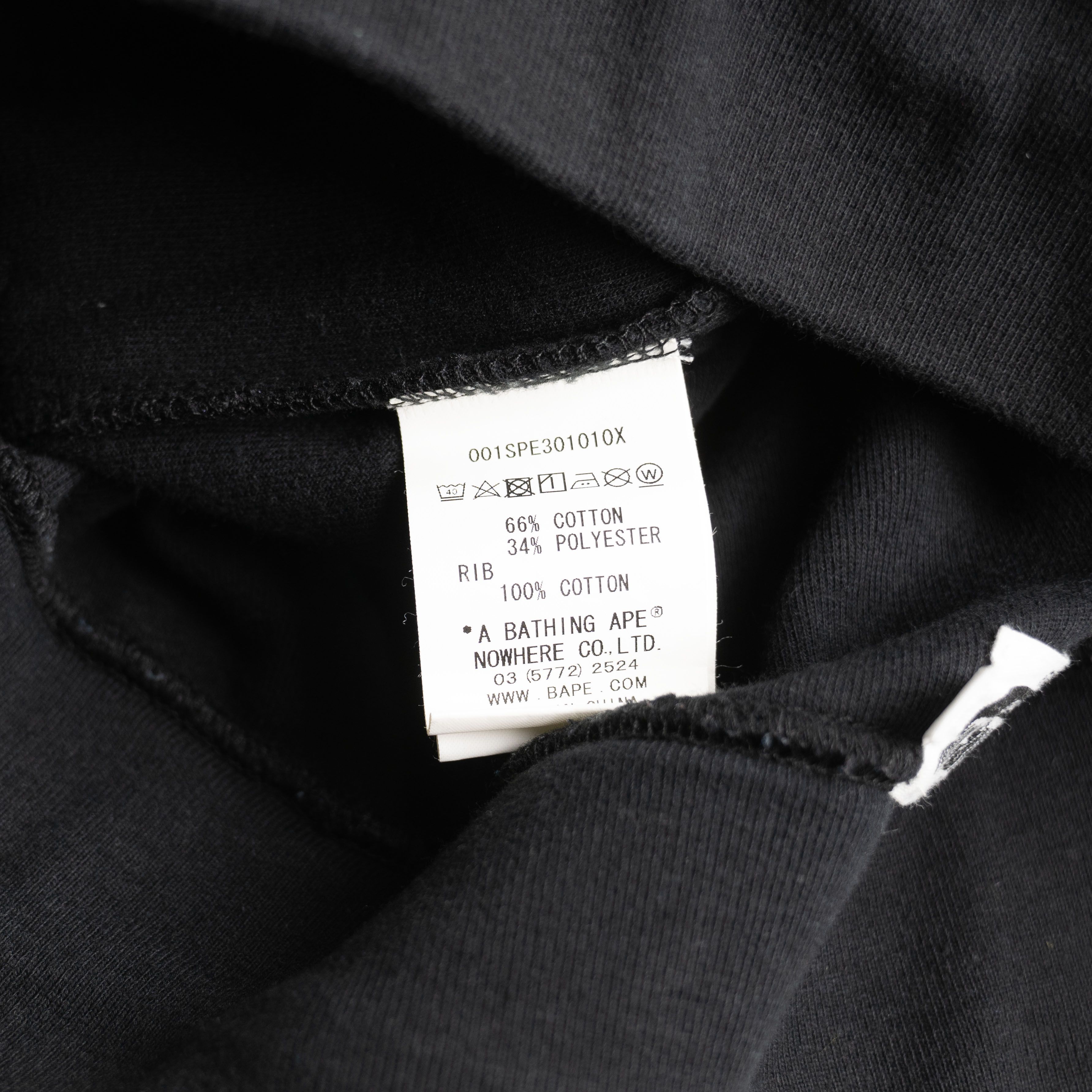Bape Bape Black Double Shark Shorts Size US 32 / EU 48 - 4 Thumbnail