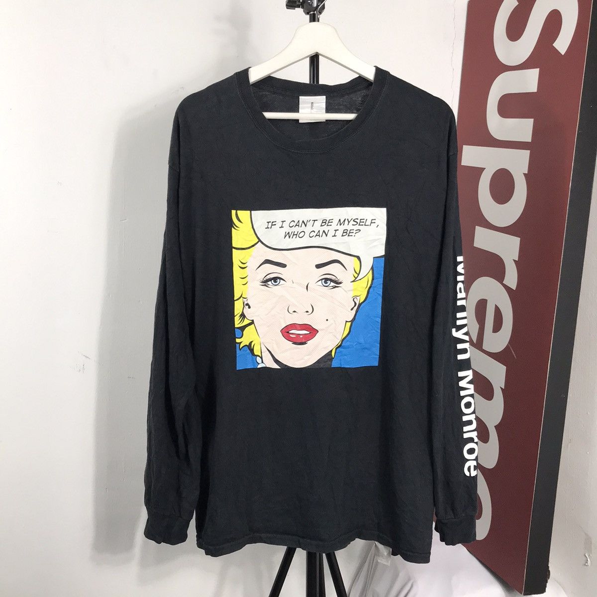 Keith Haring Vintage japanese marilyn monroe roy lichtenstein artwork Size US L / EU 52-54 / 3 - 1 Thumbnail