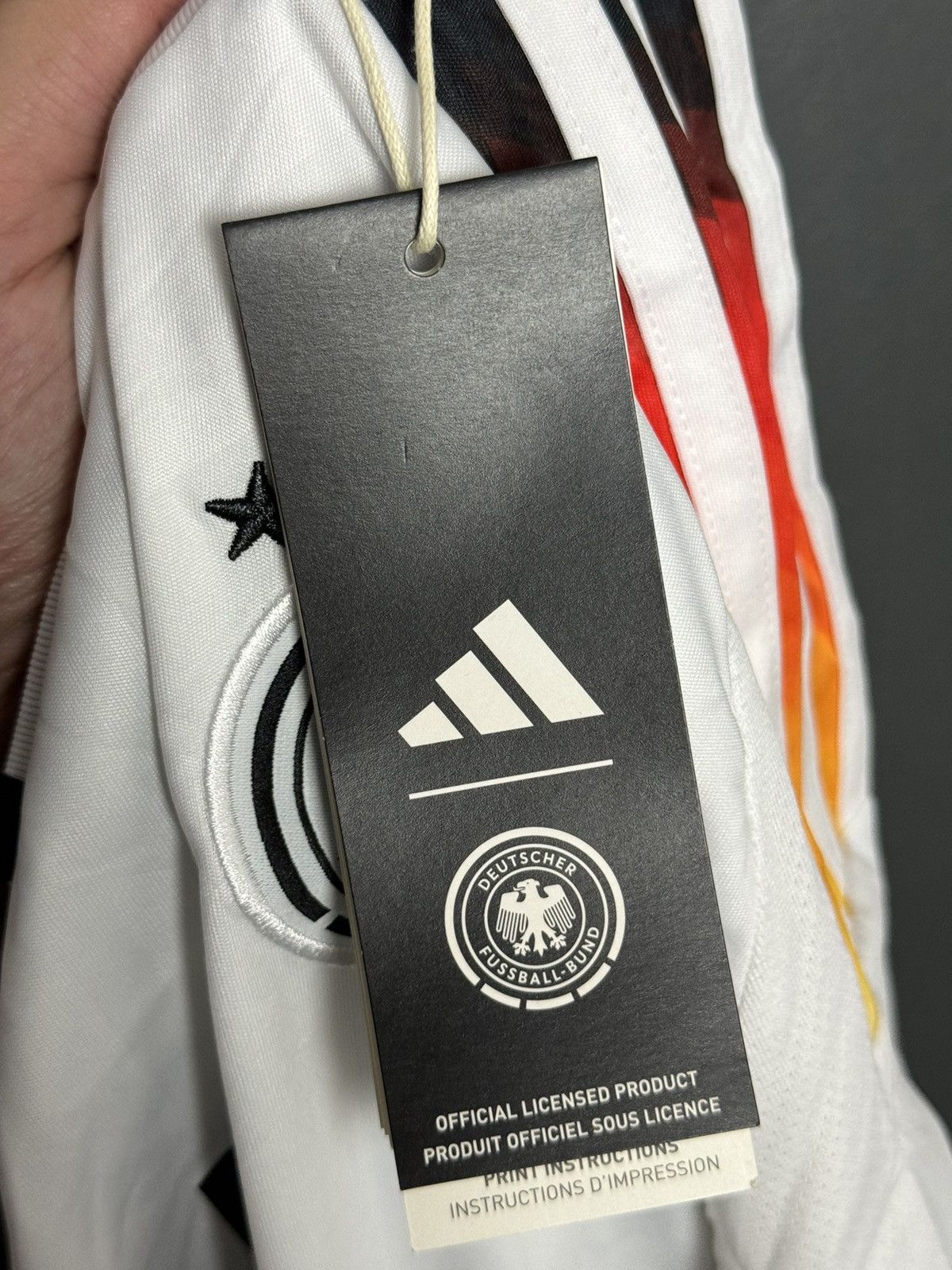 Adidas KIDS New Germany 2024 Home Kimmich Football Jersey T-Shirt Size US XS / EU 42 / 0 - 13 Thumbnail