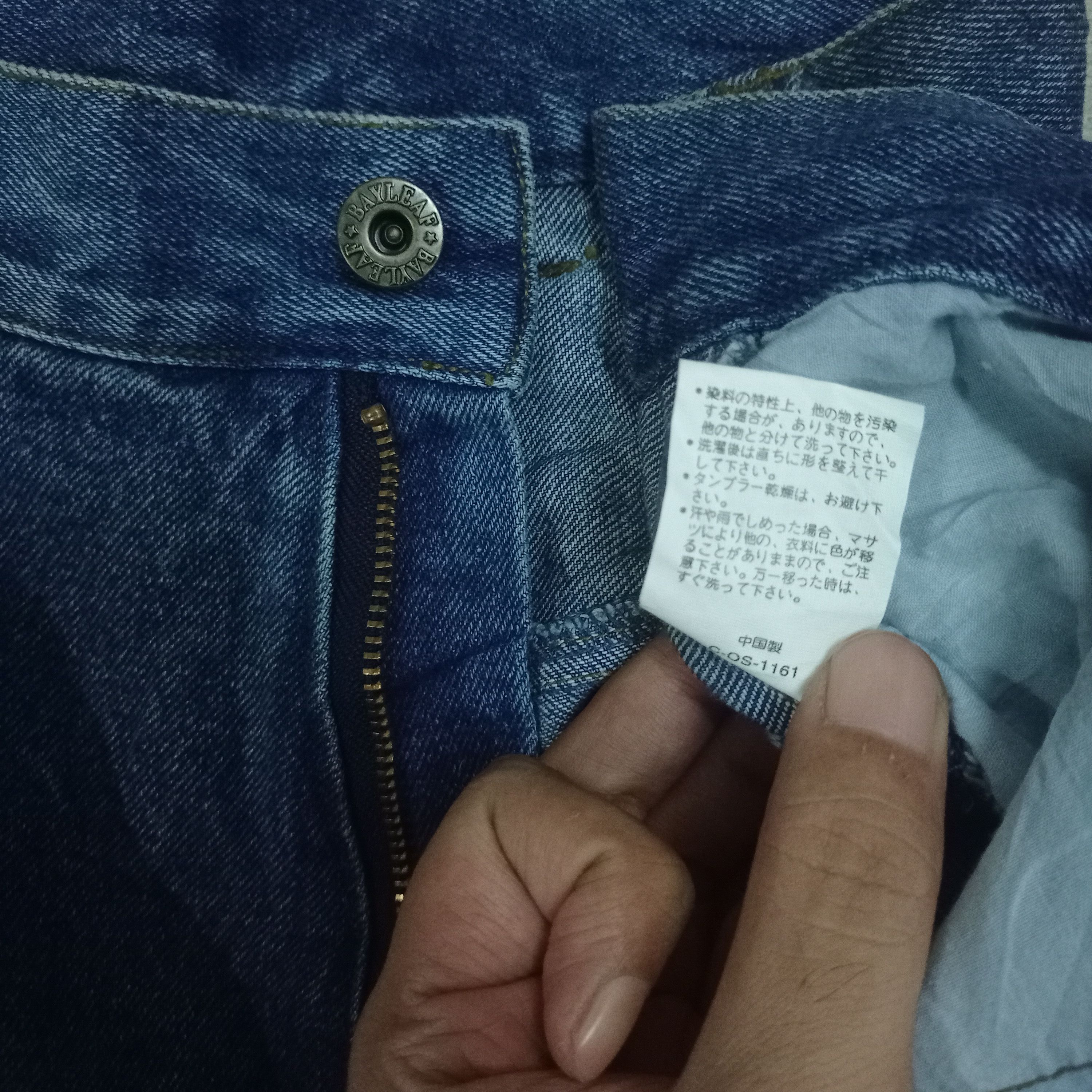 Japanese Brand Vintage Japanese Bayleaf Baggy Jean Shorts 32x33 Size US 32 / EU 48 - 8 Thumbnail