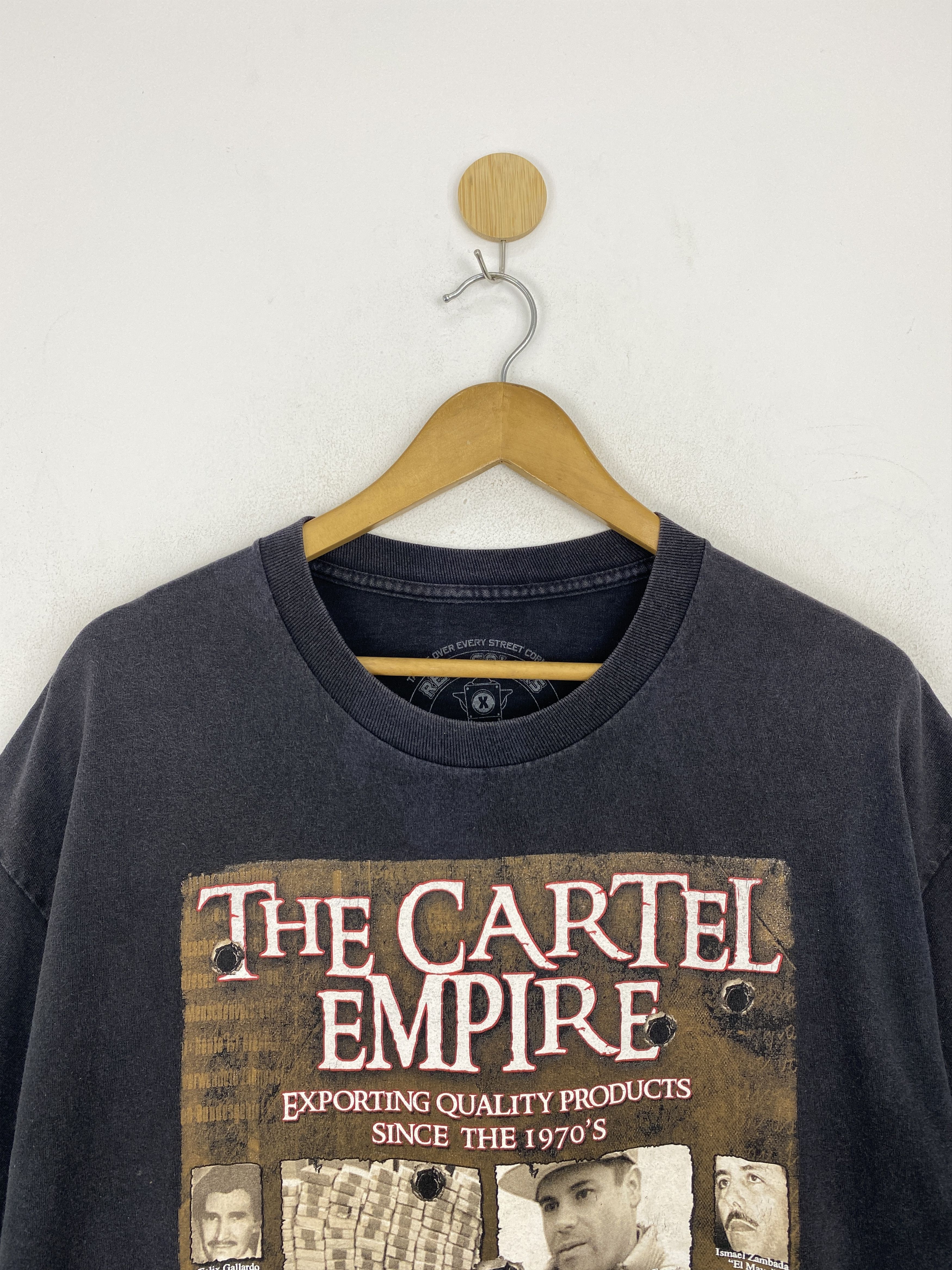 Rap Tees Vintage 90s The Cartel Empire Gengster Tshirt Size US L / EU 52-54 / 3 - 2 Thumbnail