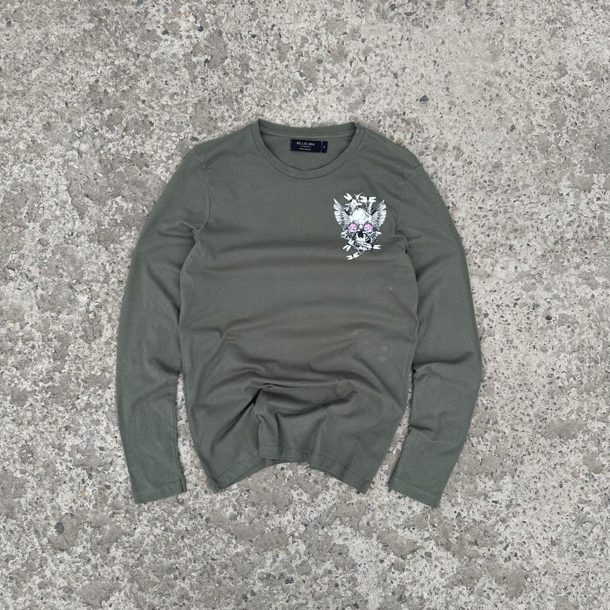 True Religion Vintage Japanese Style Adult Religion Long-sleeve T-shirts Size US S / EU 44-46 / 1 - 2 Thumbnail