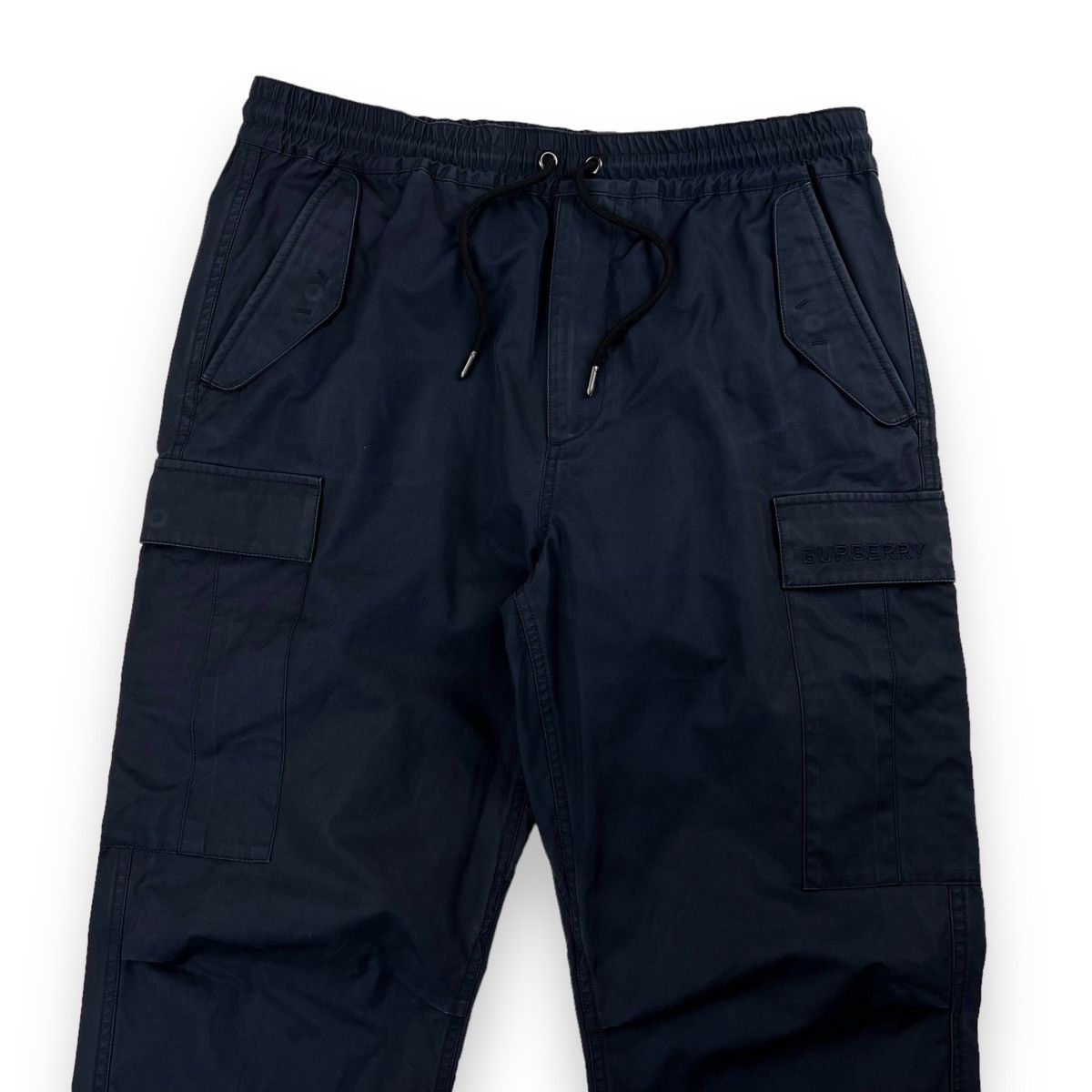 Burberry Navy Cargo Pants